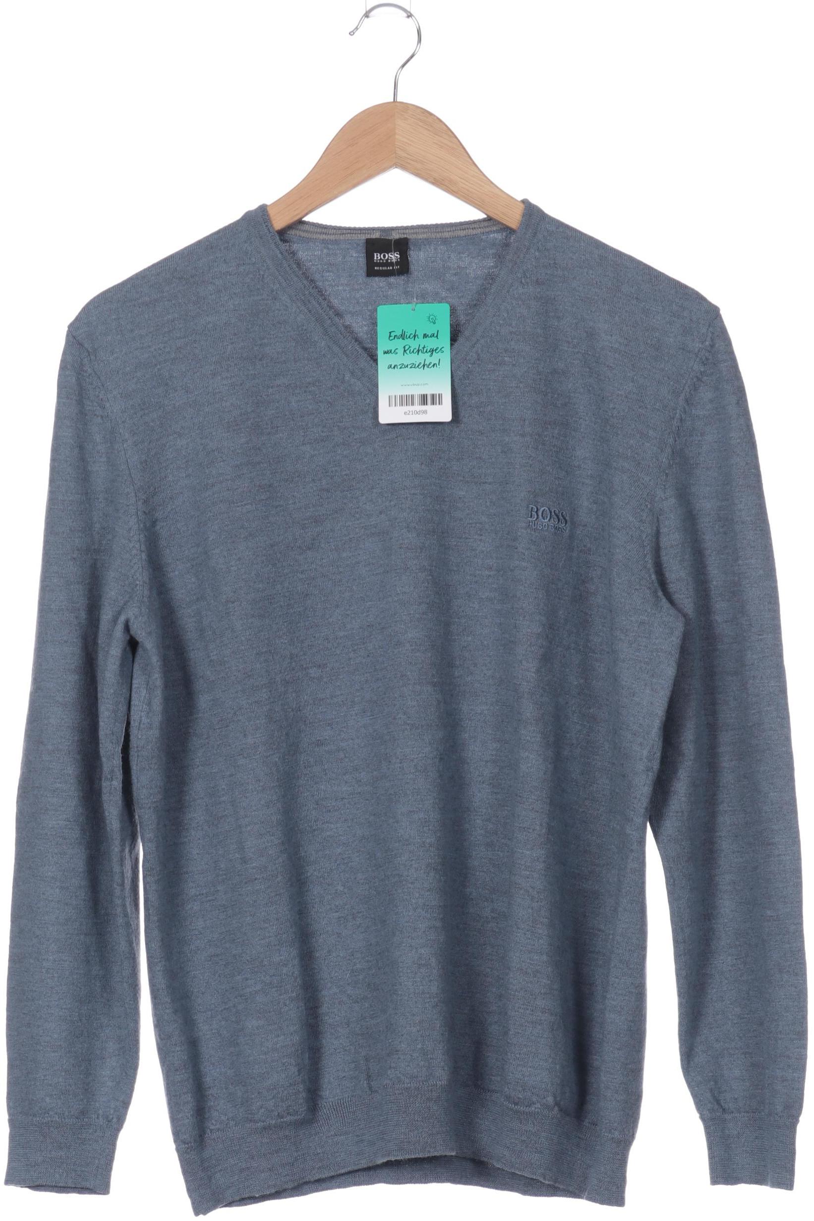 

Boss by Hugo Boss Herren Pullover, blau, Gr. 56