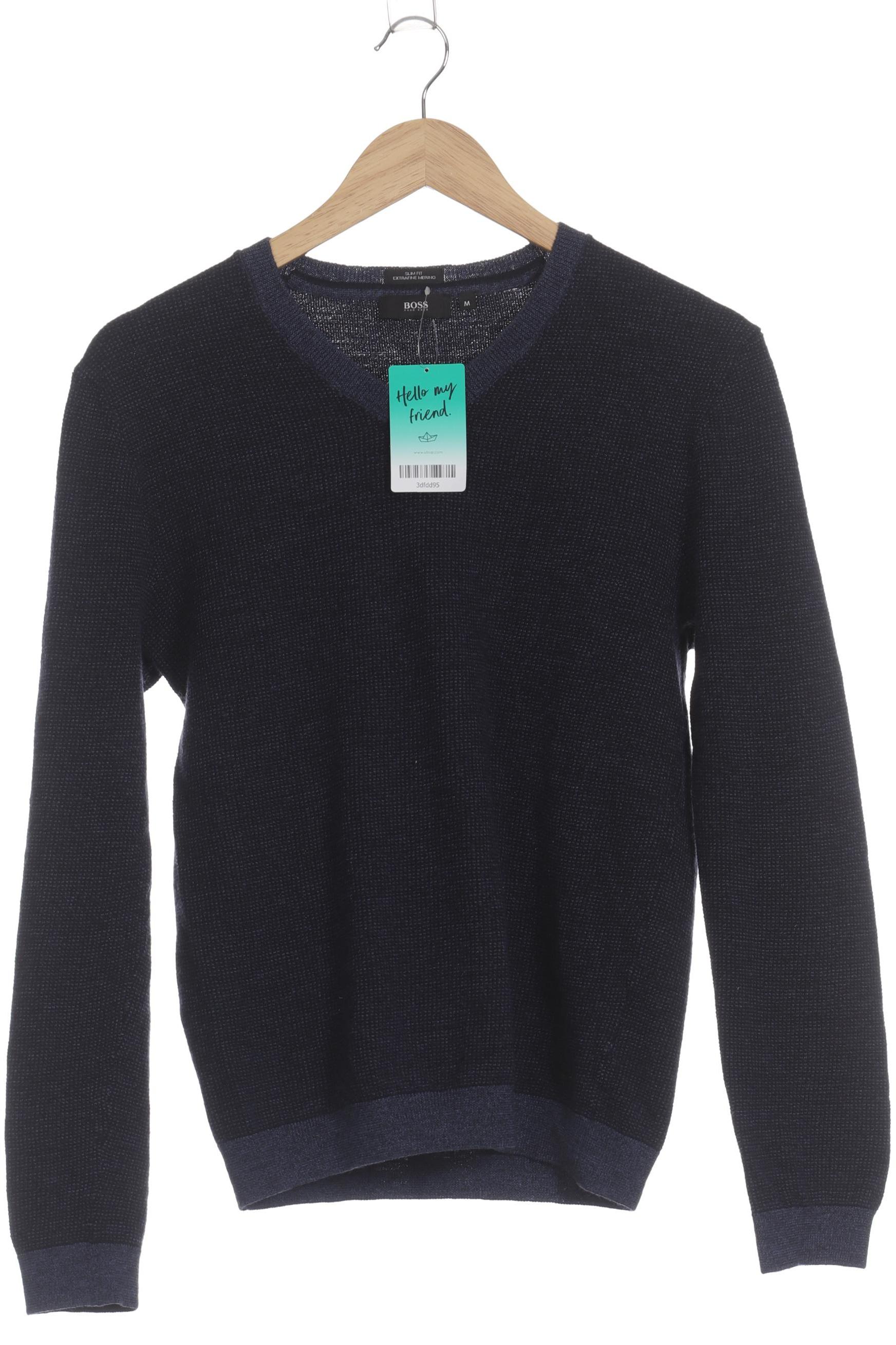 

Boss by Hugo Boss Herren Pullover, blau, Gr. 48