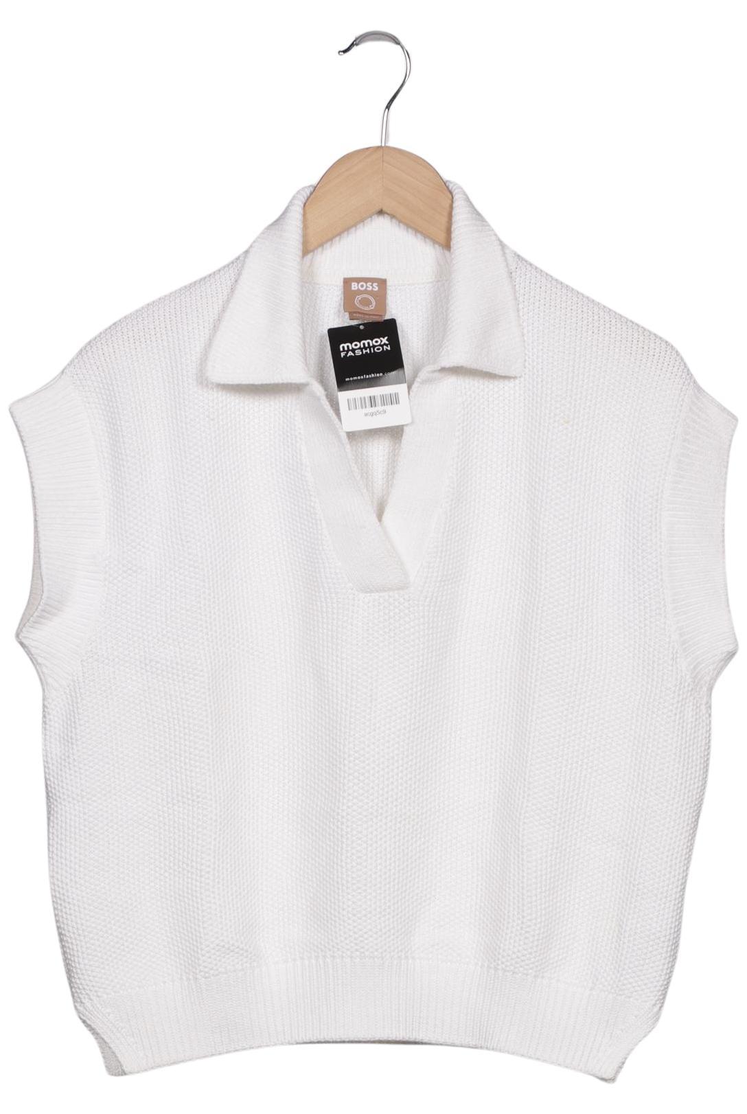 

Boss by Hugo Boss Damen Pullover, weiß, Gr. 34