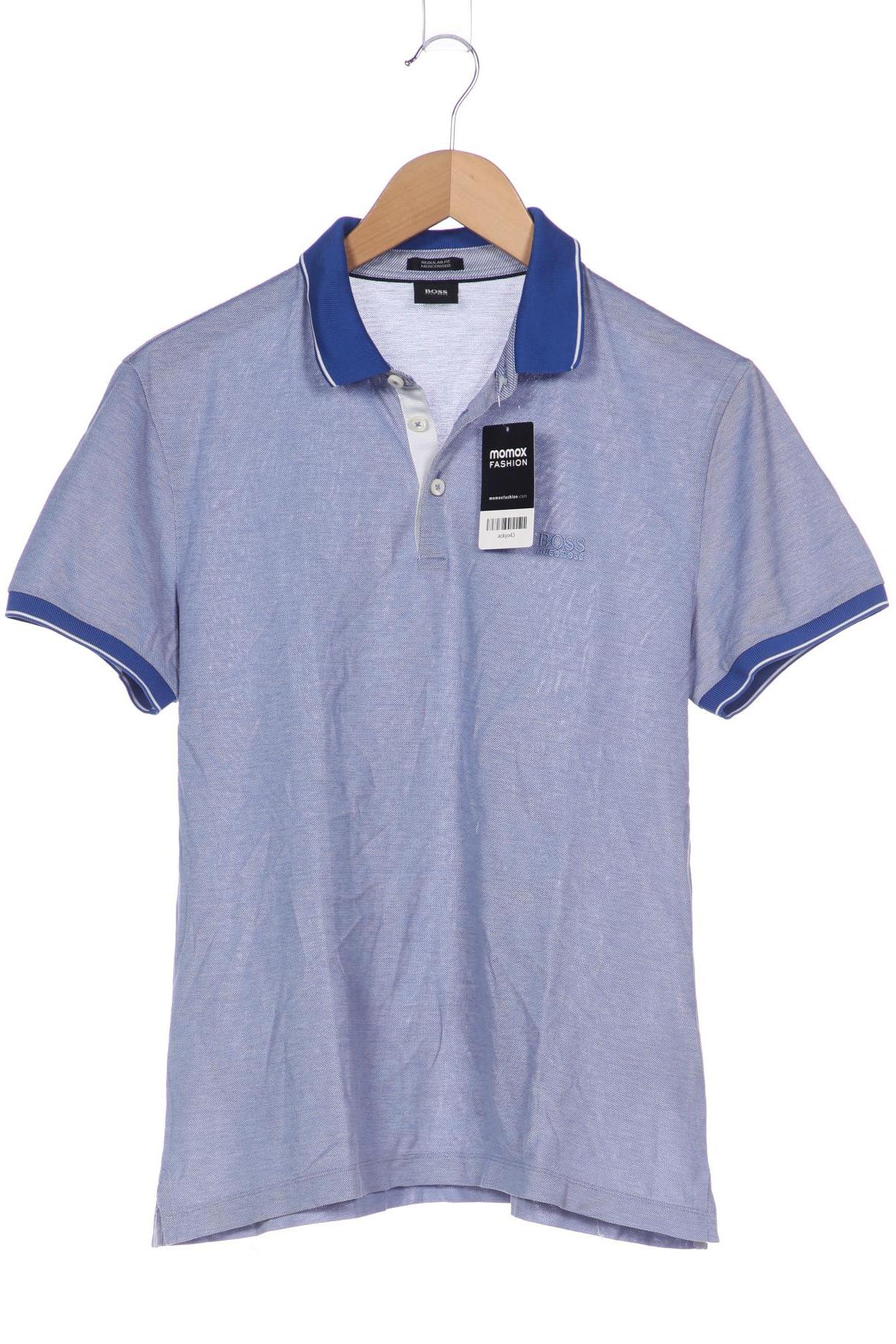 

Boss by Hugo Boss Herren Poloshirt, blau, Gr. 48