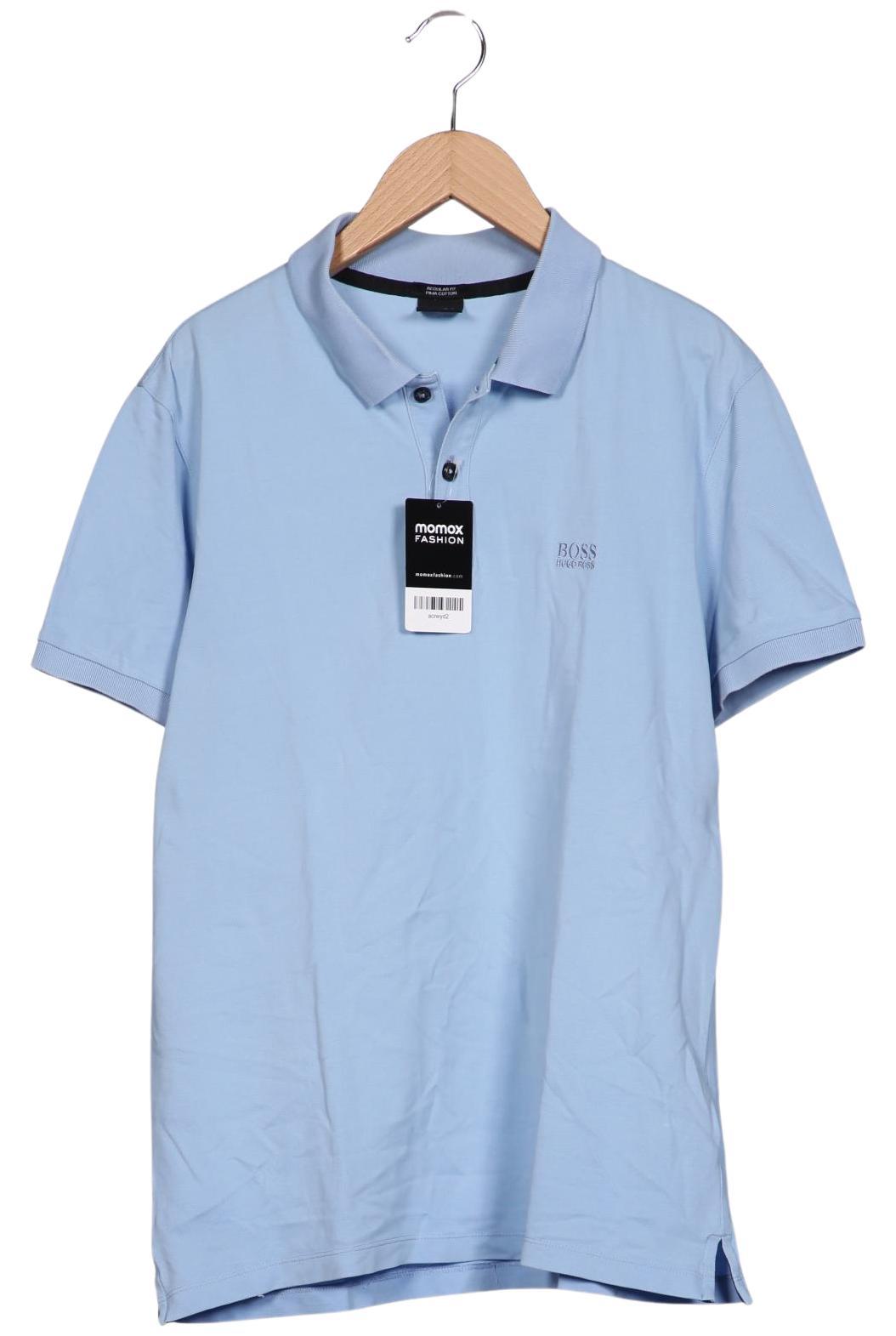 

Boss by Hugo Boss Herren Poloshirt, hellblau, Gr. 48