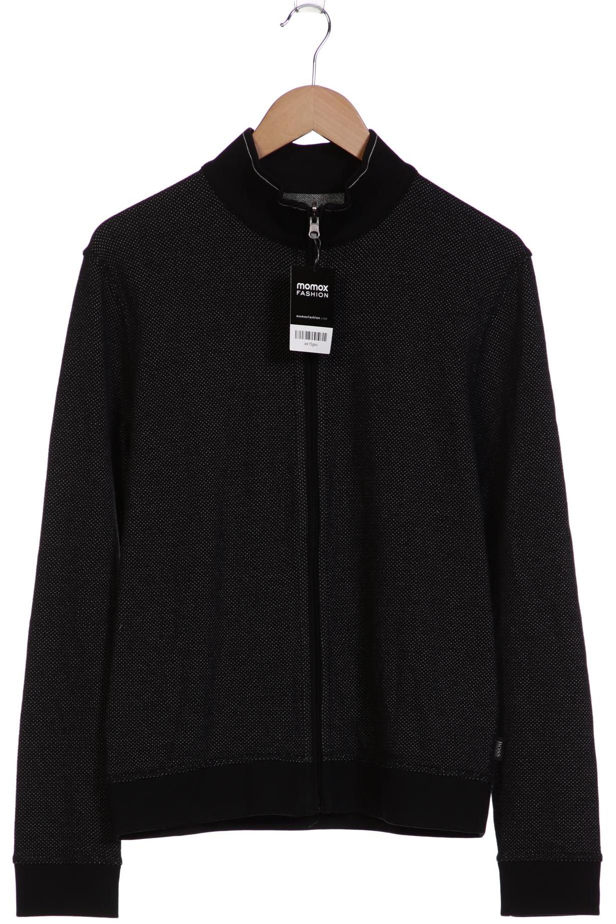 

Boss by Hugo Boss Herren Strickjacke, schwarz, Gr. 48