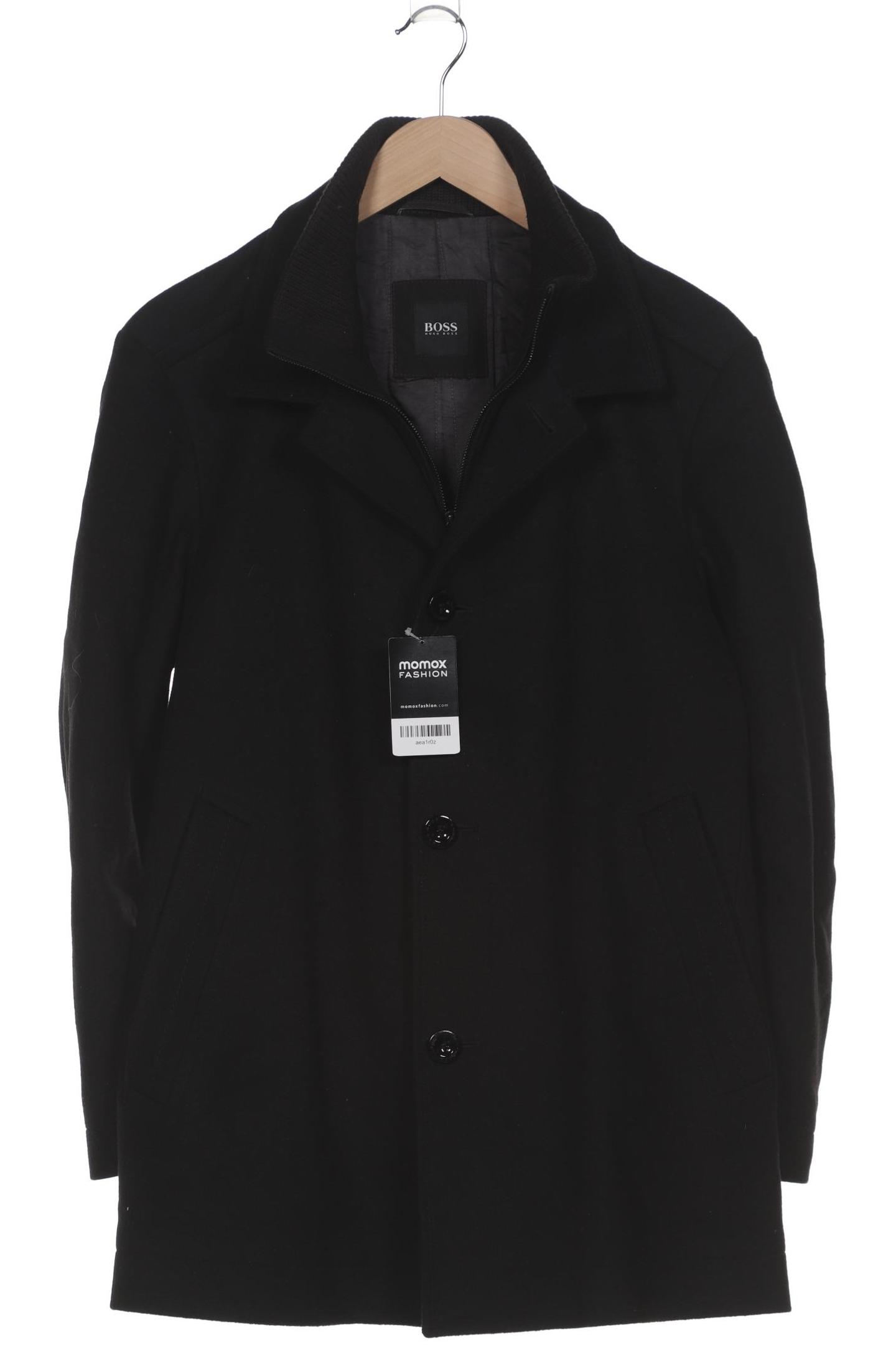 

Boss by Hugo Boss Herren Mantel, schwarz, Gr. 46