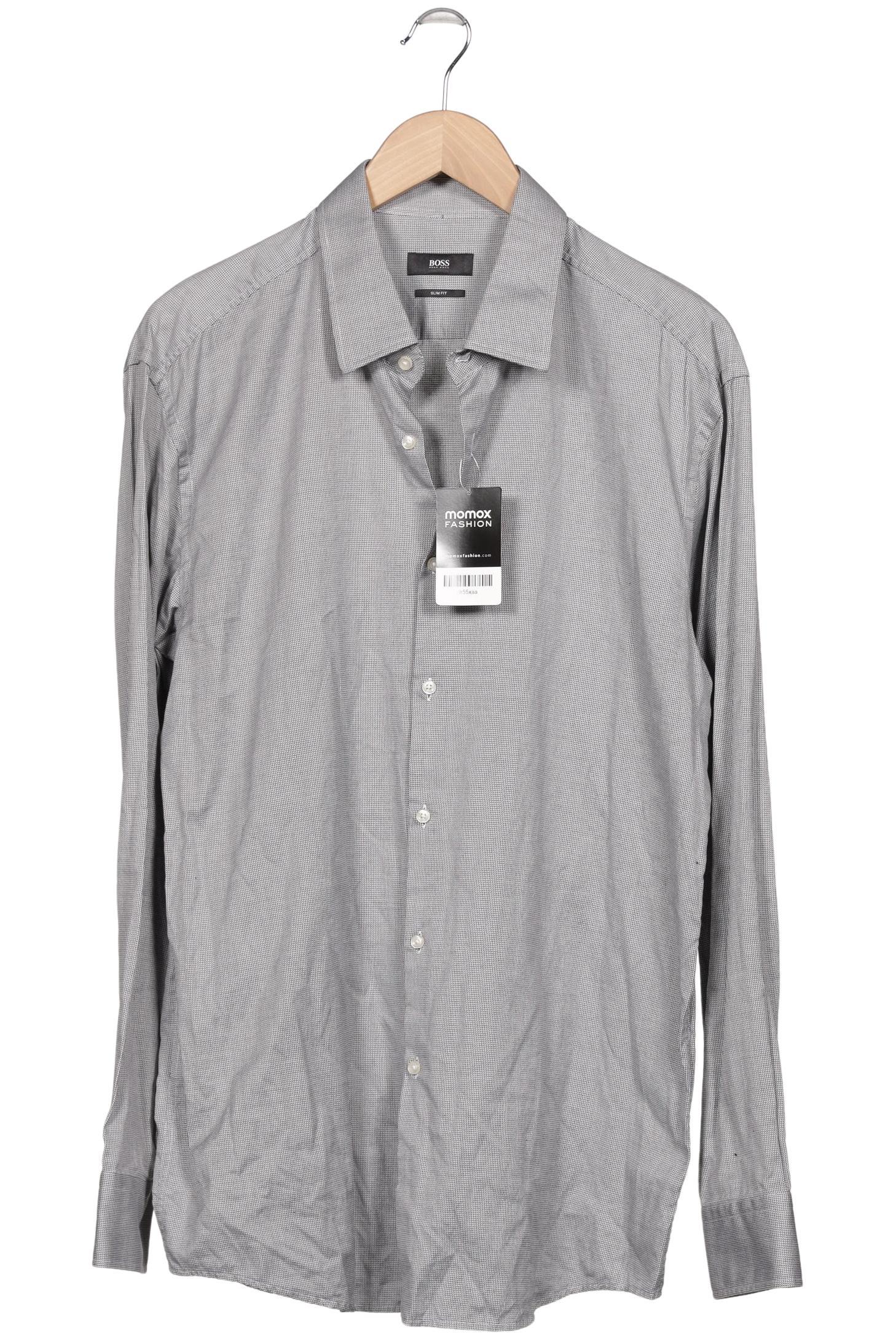 

Boss by Hugo Boss Herren Hemd, grau, Gr. 56
