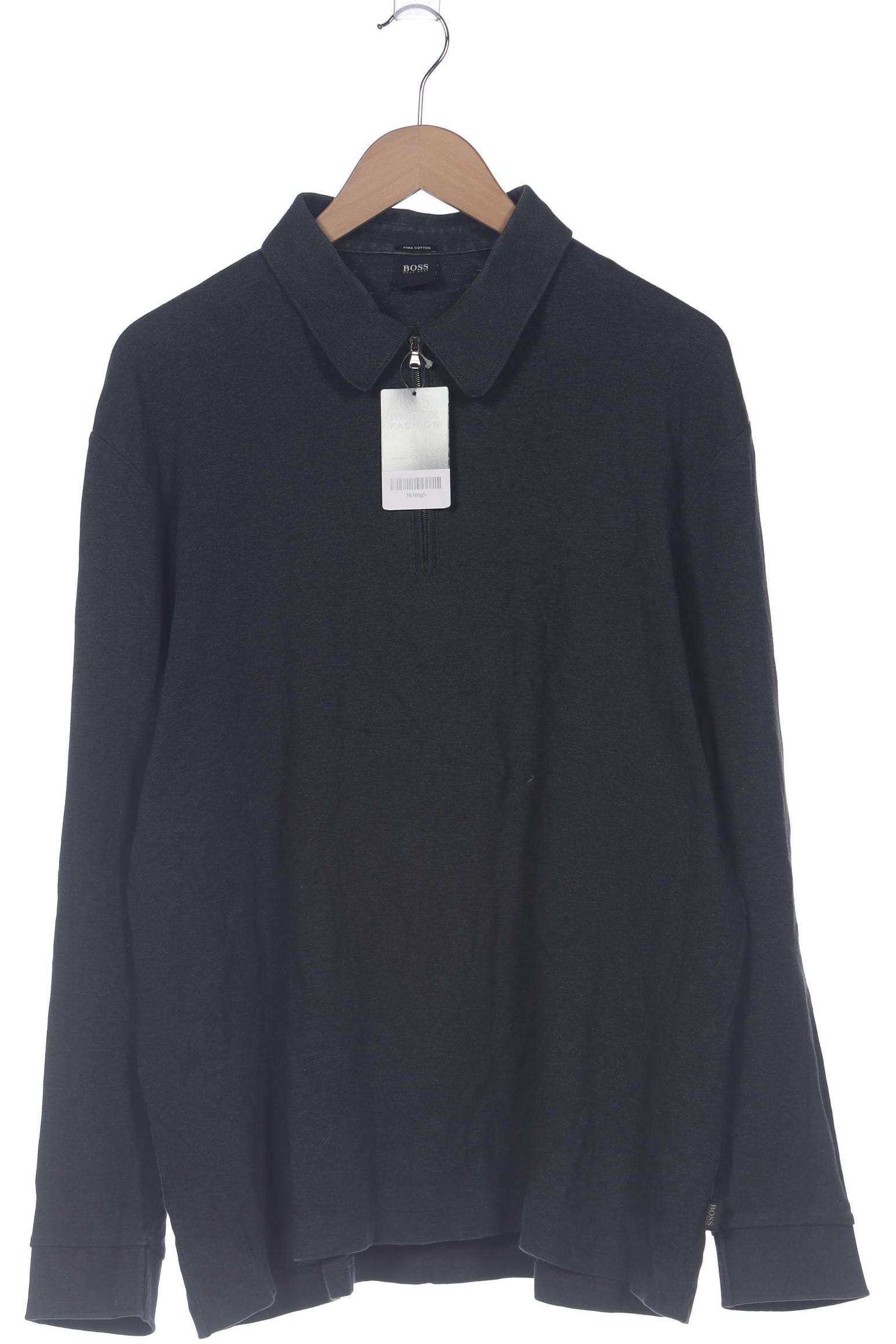 

Boss by Hugo Boss Herren Poloshirt, grau, Gr. 56