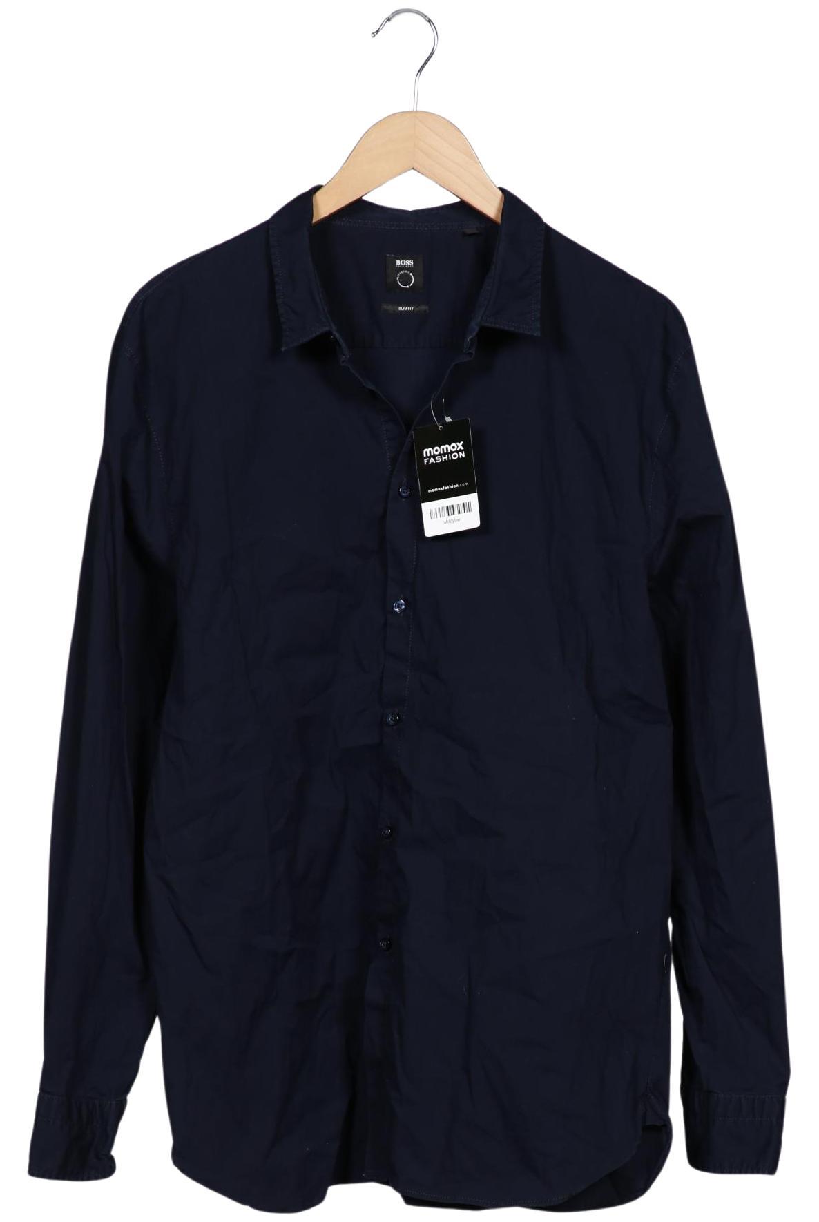 

Boss by Hugo Boss Herren Hemd, marineblau, Gr. 56
