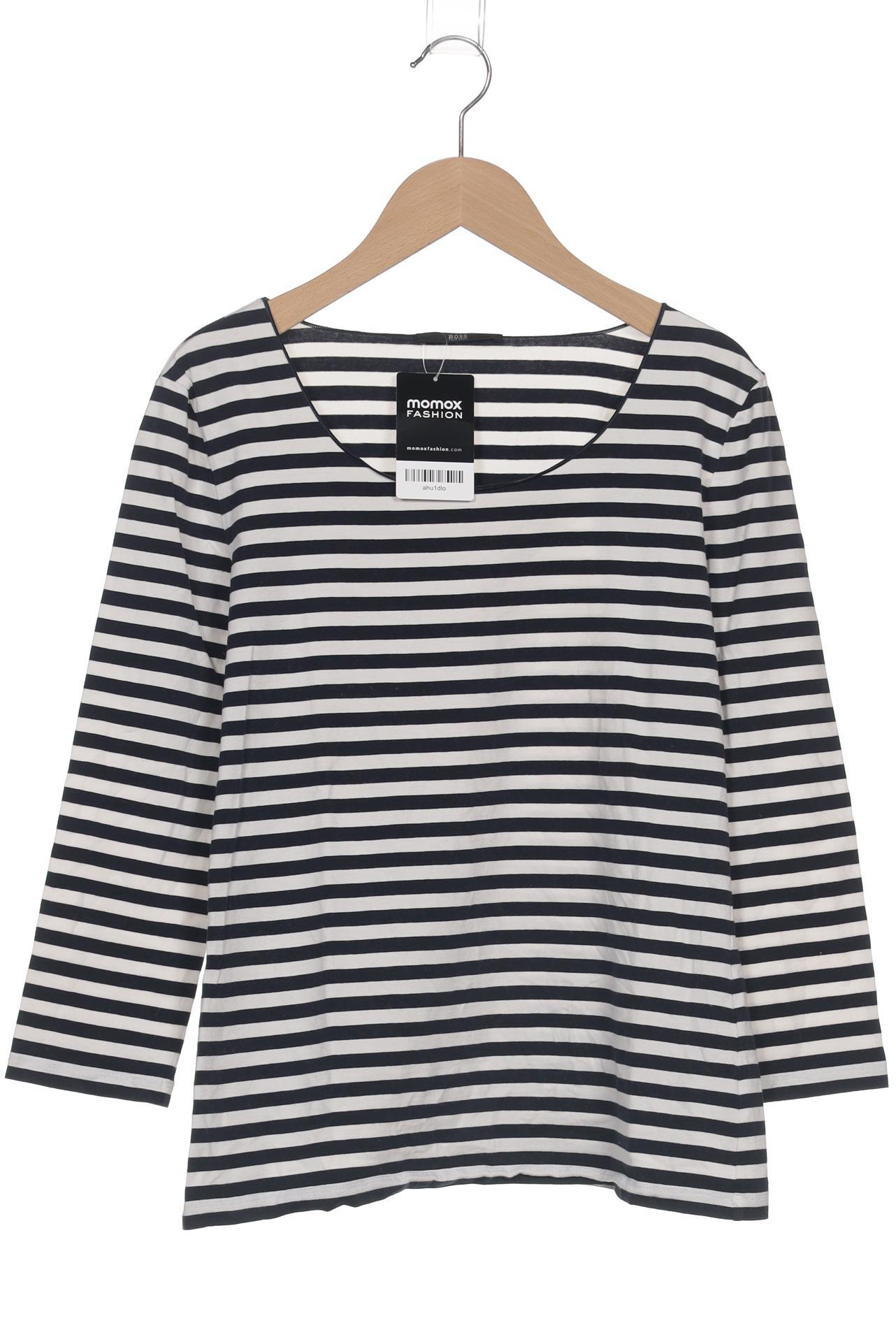 

Boss by Hugo Boss Damen Langarmshirt, marineblau, Gr. 38