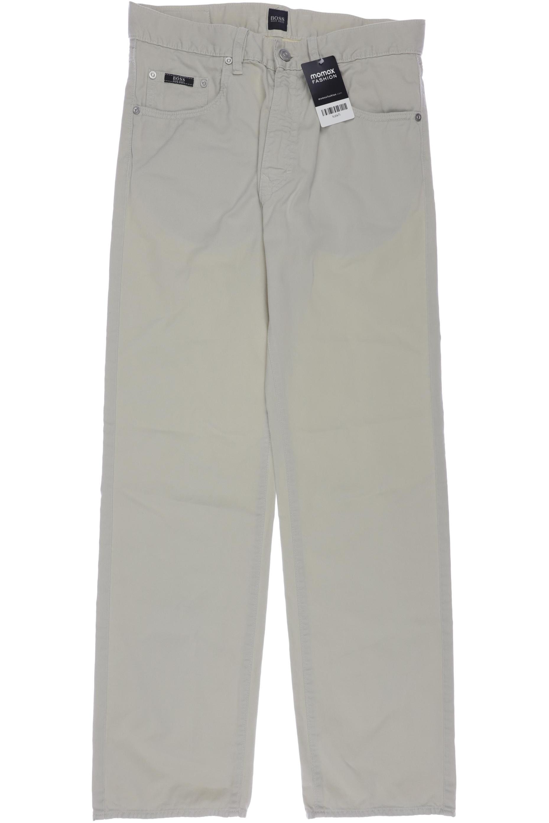 

Boss by Hugo Boss Herren Stoffhose, cremeweiß, Gr. 31