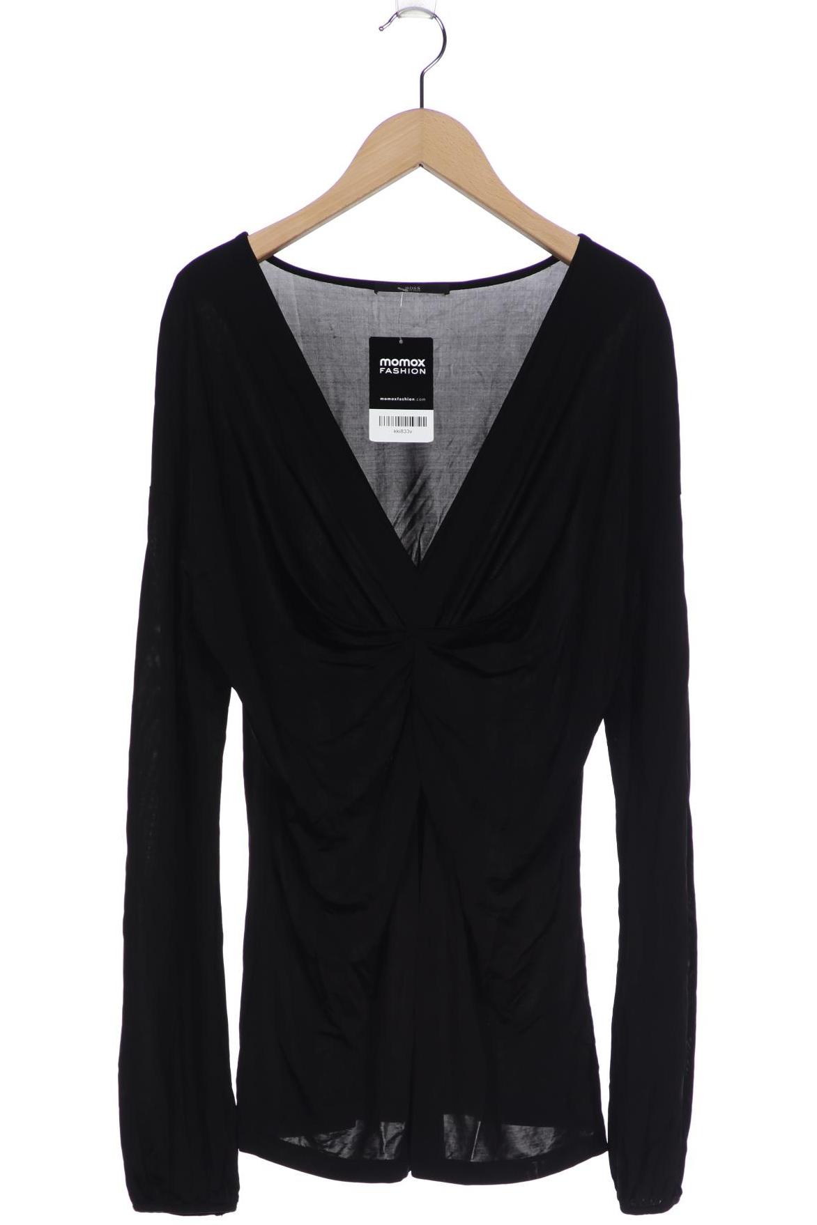 

Boss by Hugo Boss Damen Langarmshirt, schwarz, Gr. 36