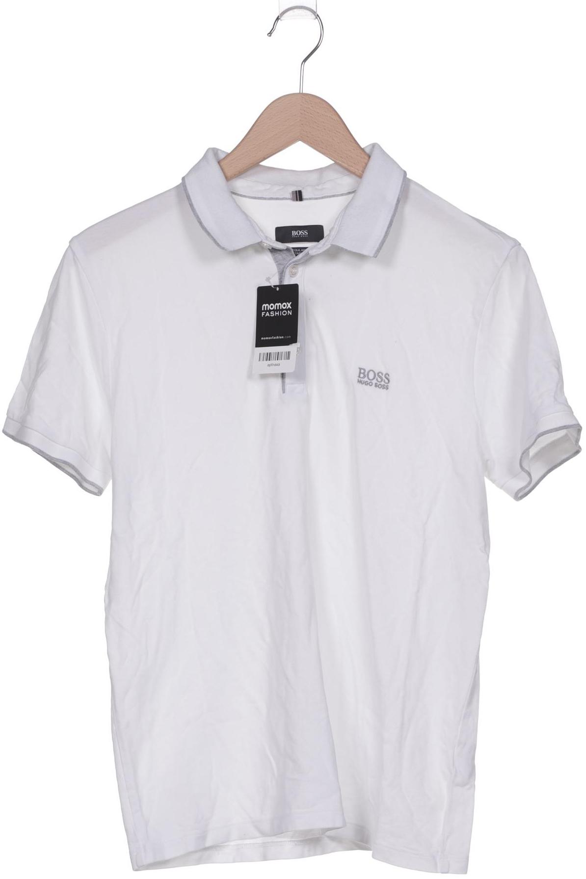 

Boss by Hugo Boss Herren Poloshirt, weiß, Gr. 52