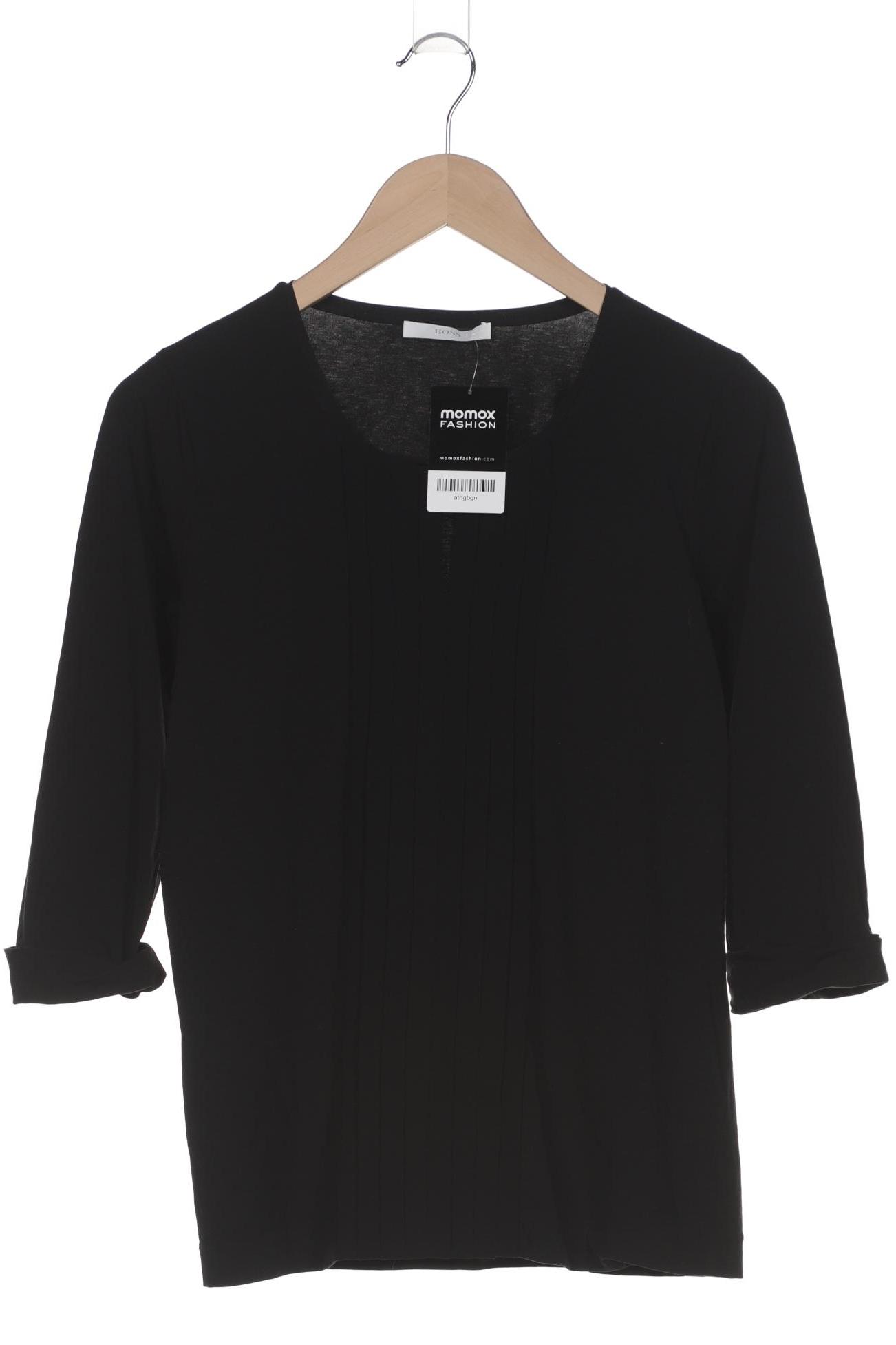 

Boss by Hugo Boss Damen Langarmshirt, schwarz, Gr. 38