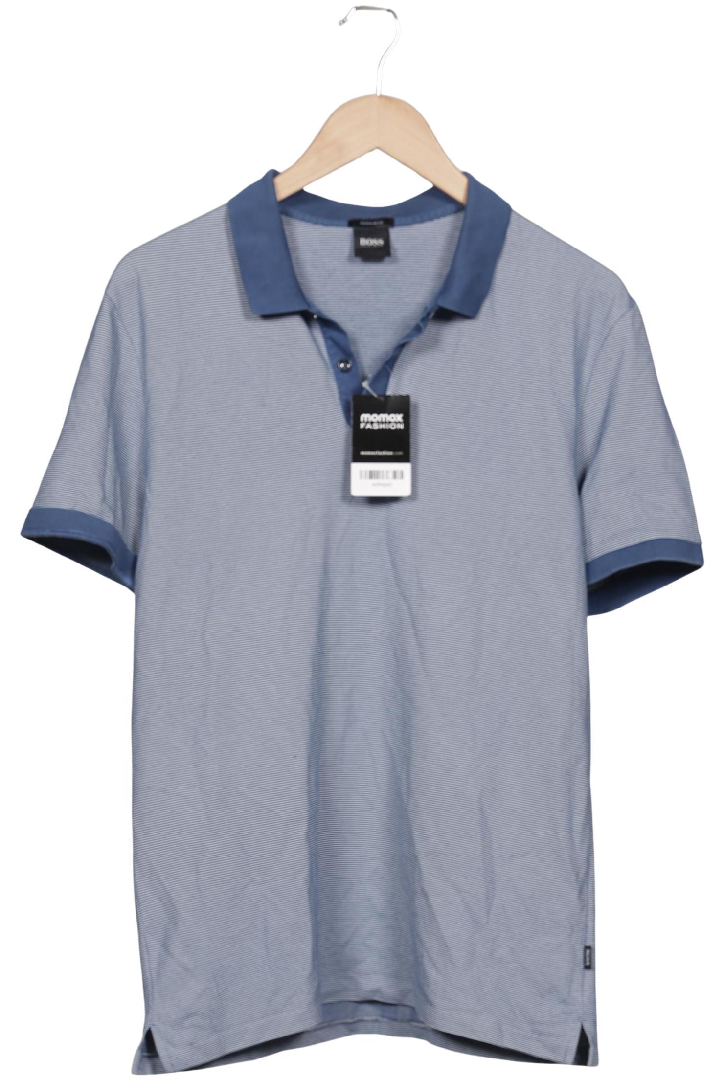 

Boss by Hugo Boss Herren Poloshirt, blau, Gr. 52