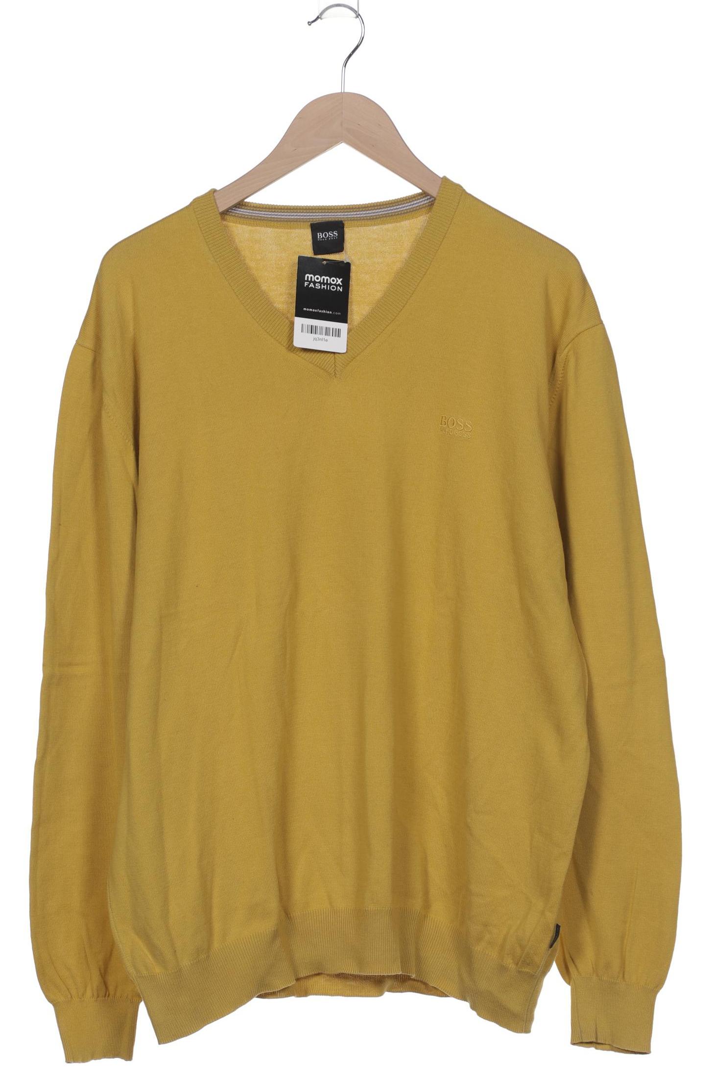 

Boss by Hugo Boss Herren Pullover, gelb, Gr. 56