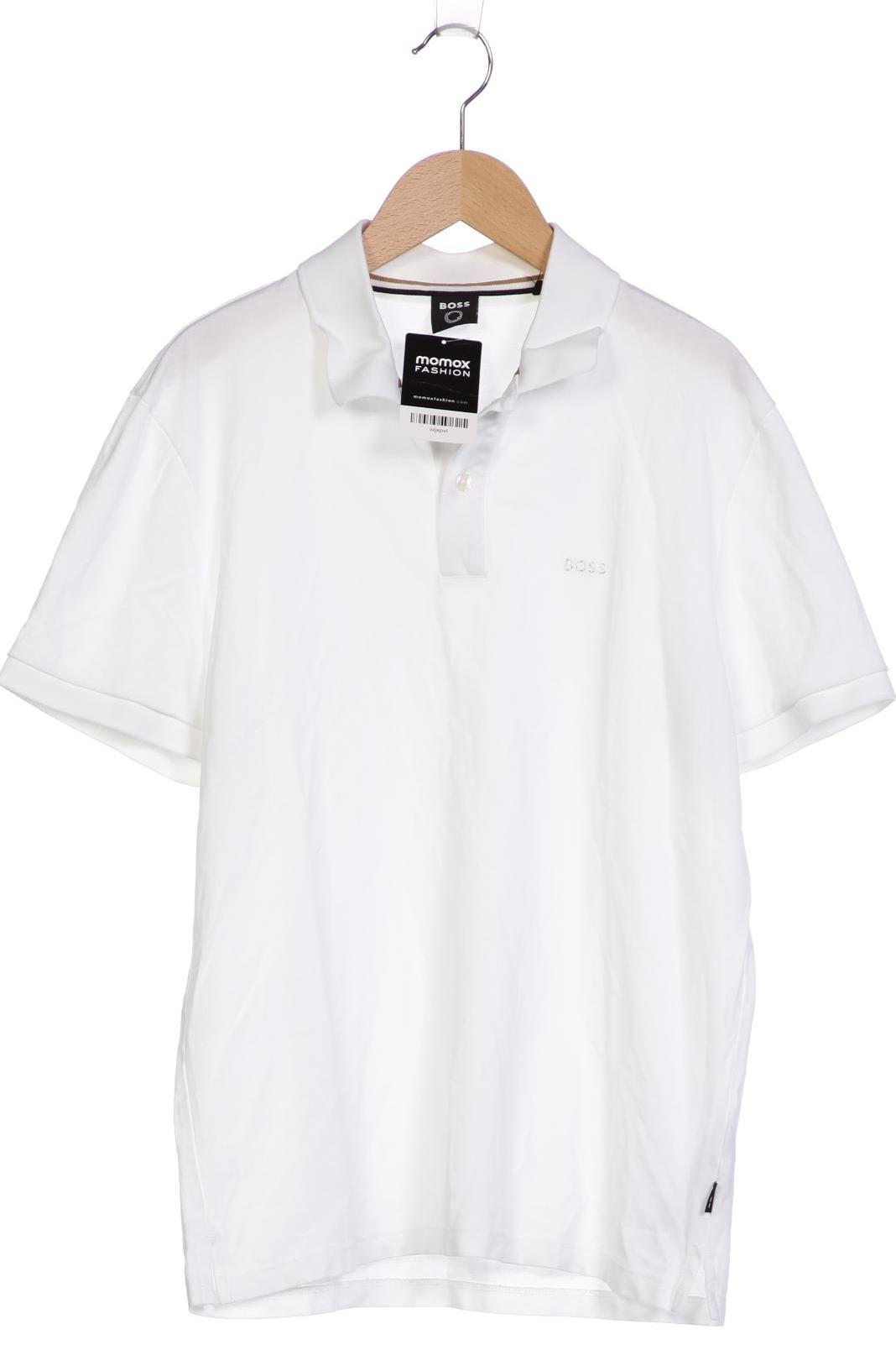 

Boss by Hugo Boss Herren Poloshirt, weiß, Gr. 48