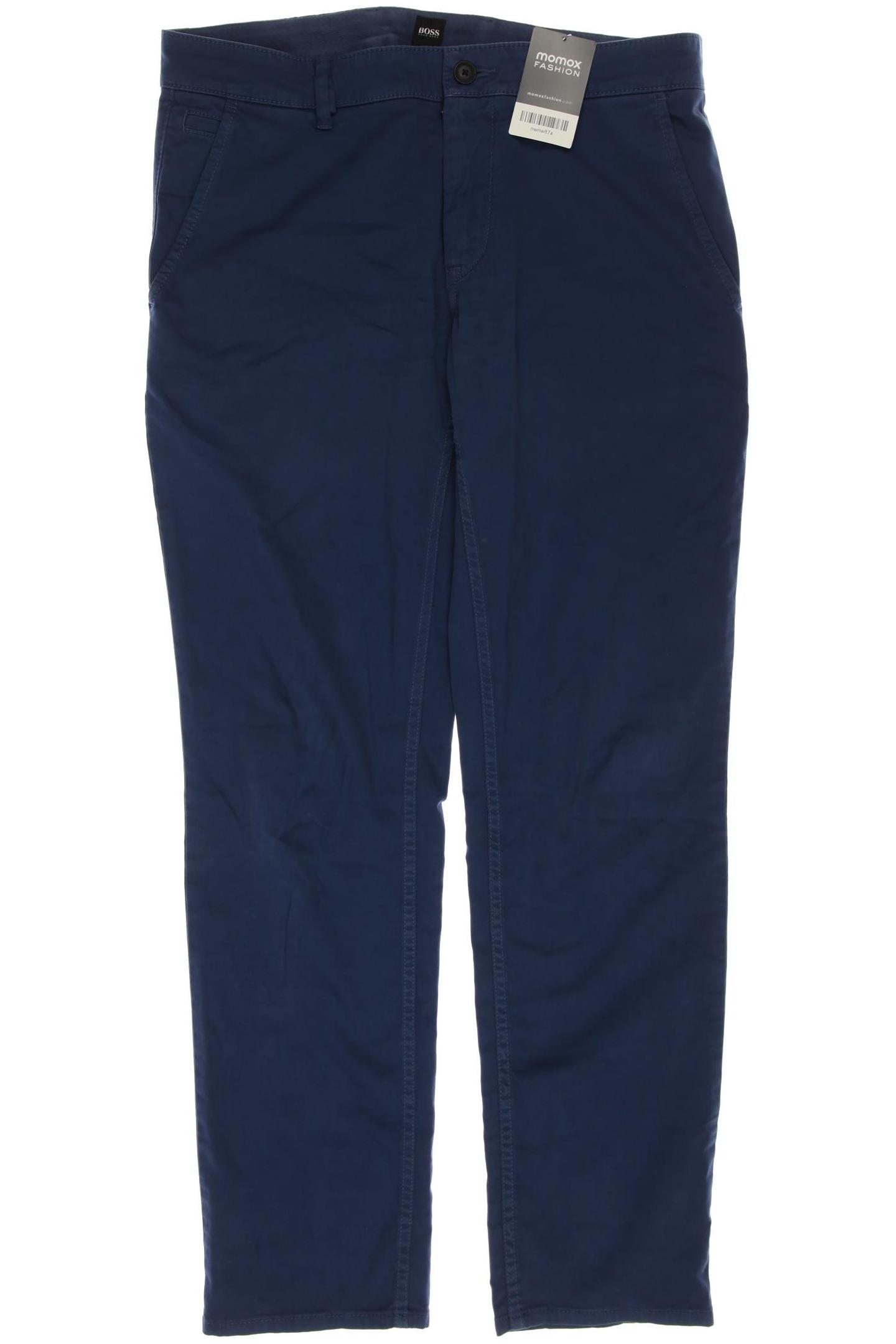 

Boss by Hugo Boss Herren Stoffhose, blau, Gr. 33