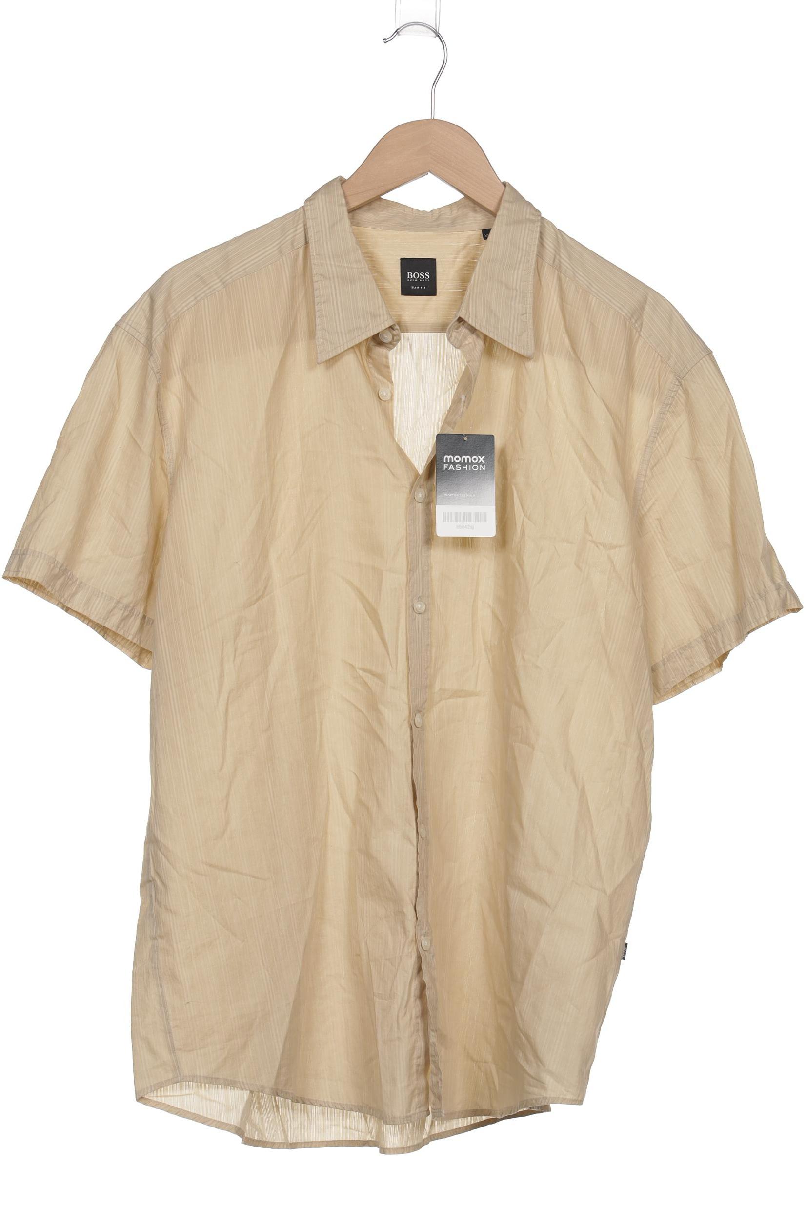 

Boss by Hugo Boss Herren Hemd, beige, Gr. 58