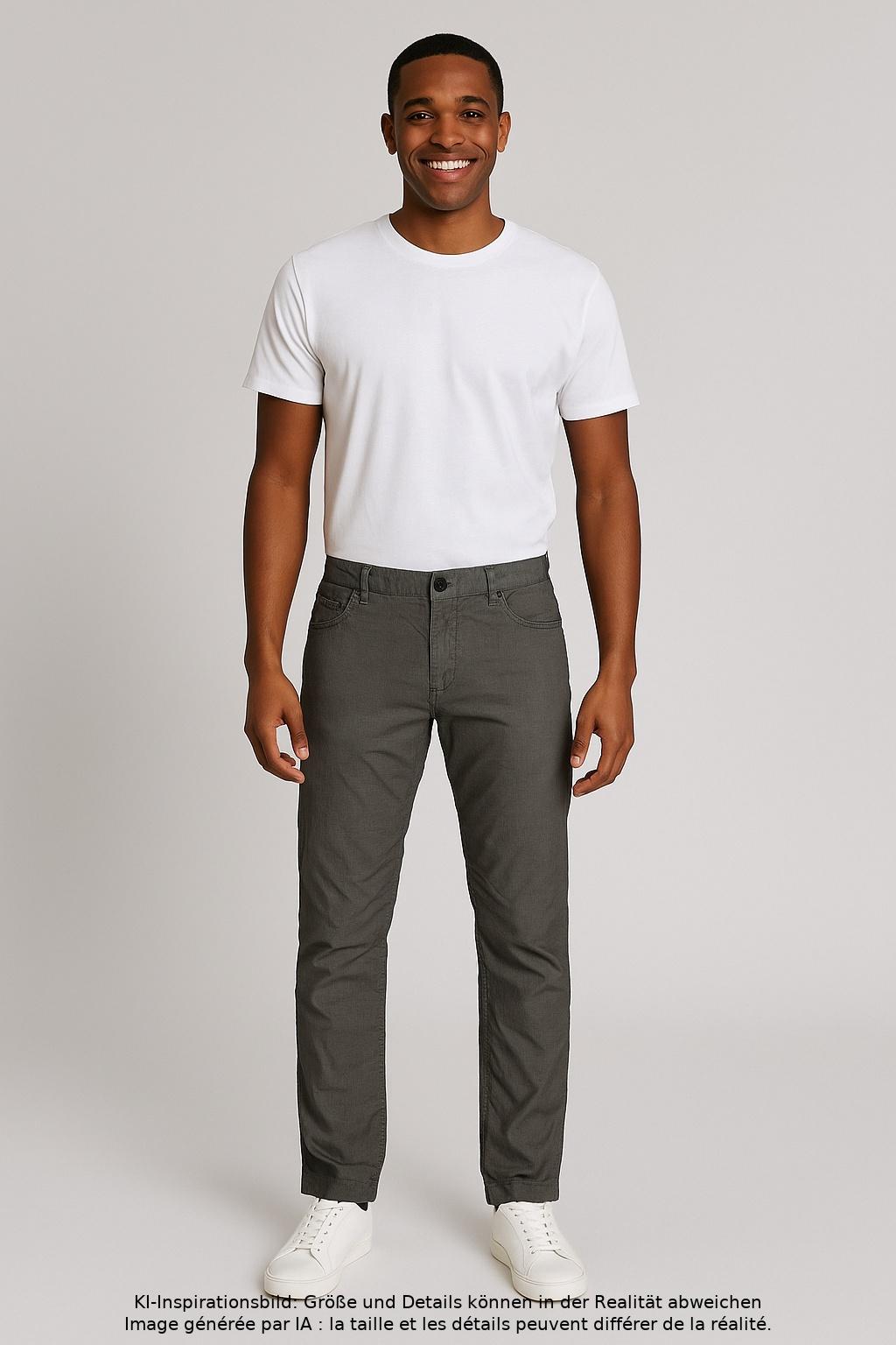 

Boss by Hugo Boss Herren Stoffhose, grau, Gr. 35