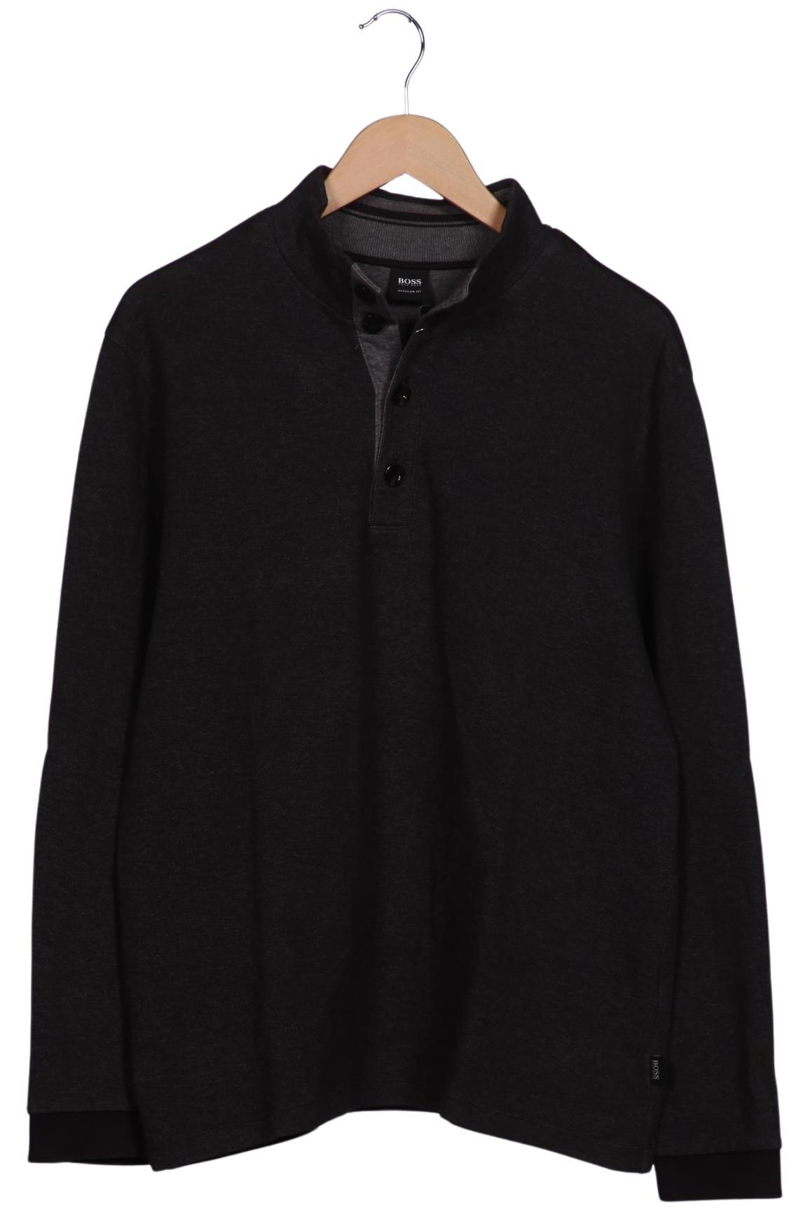 

Boss by Hugo Boss Herren Langarmshirt, grau, Gr. 54