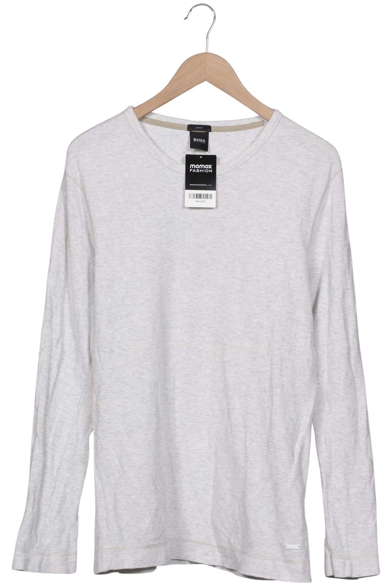 

Boss by Hugo Boss Herren Langarmshirt, grau, Gr. 54