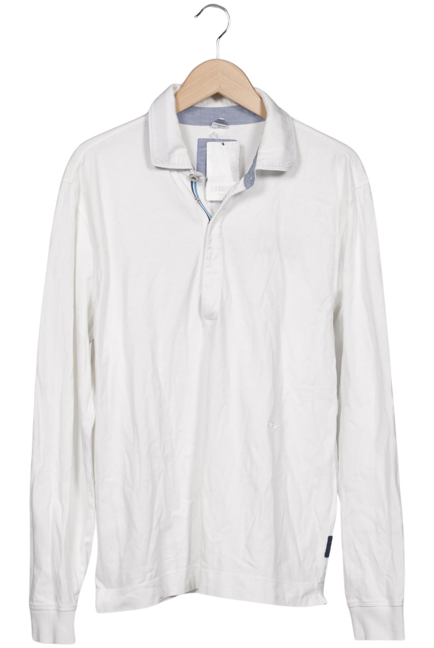 

Boss by Hugo Boss Herren Poloshirt, weiß, Gr. 52