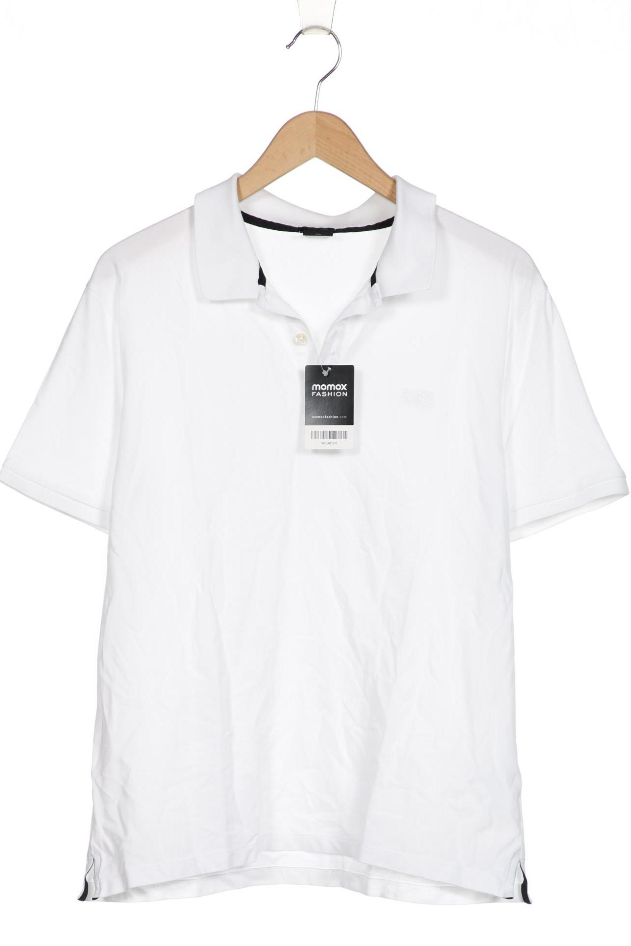 

Boss by Hugo Boss Herren Poloshirt, weiß, Gr. 56