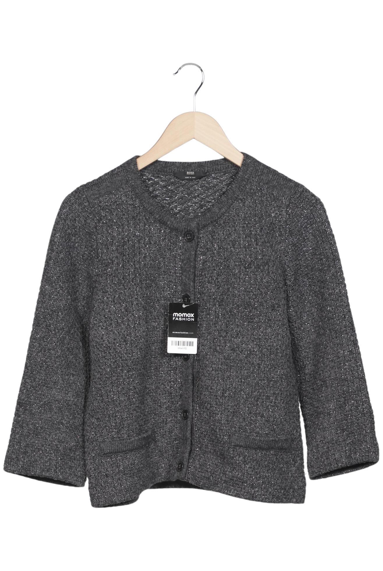 

Boss by Hugo Boss Damen Strickjacke, grau, Gr. 42