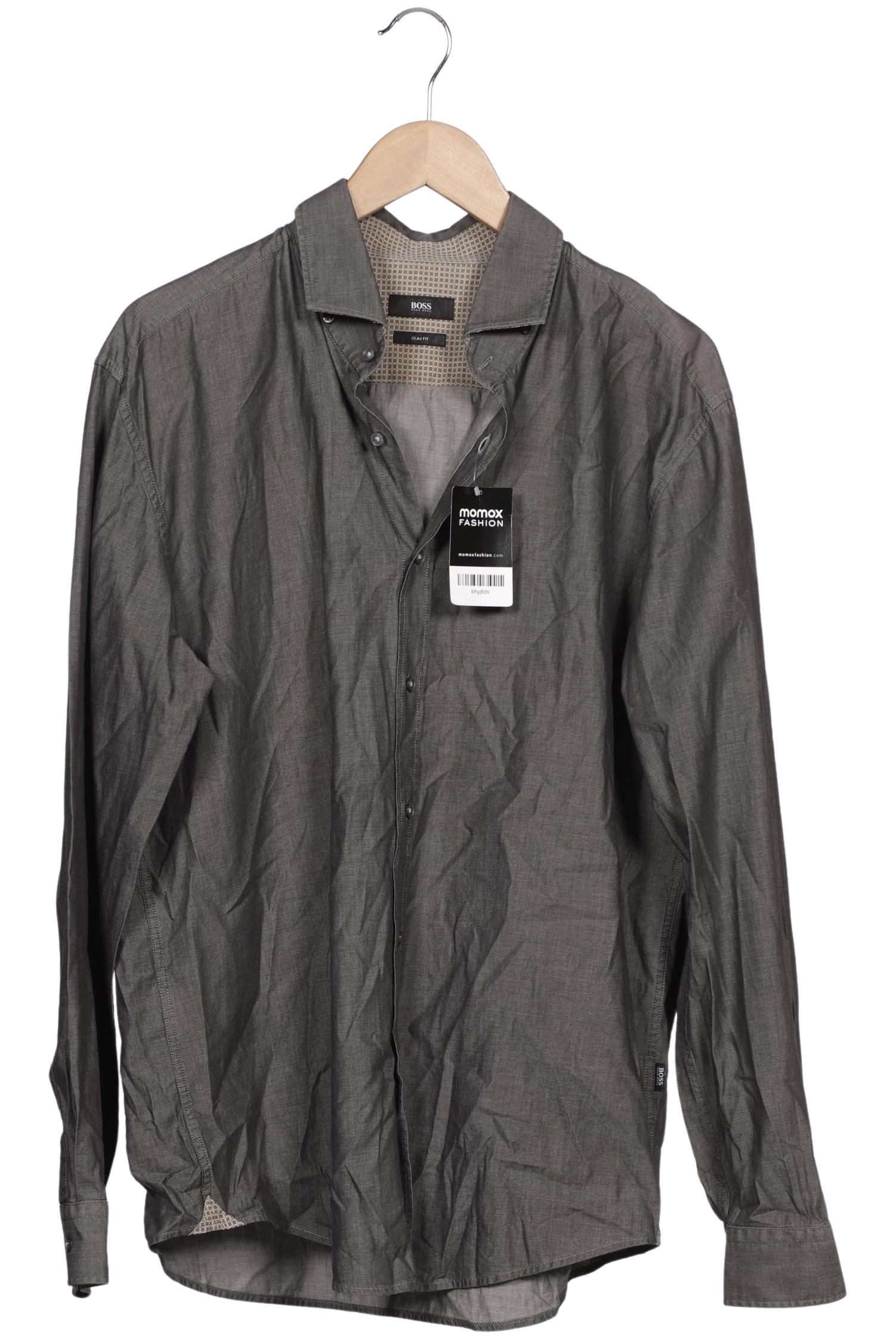 

Boss by Hugo Boss Herren Hemd, grau, Gr. 56
