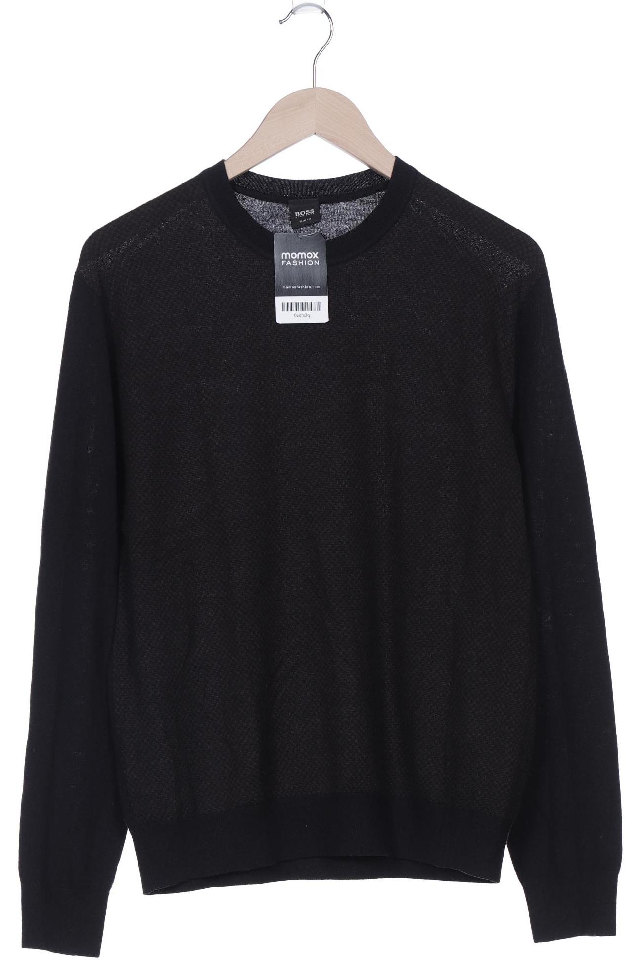 

Boss by Hugo Boss Herren Pullover, schwarz, Gr. 48