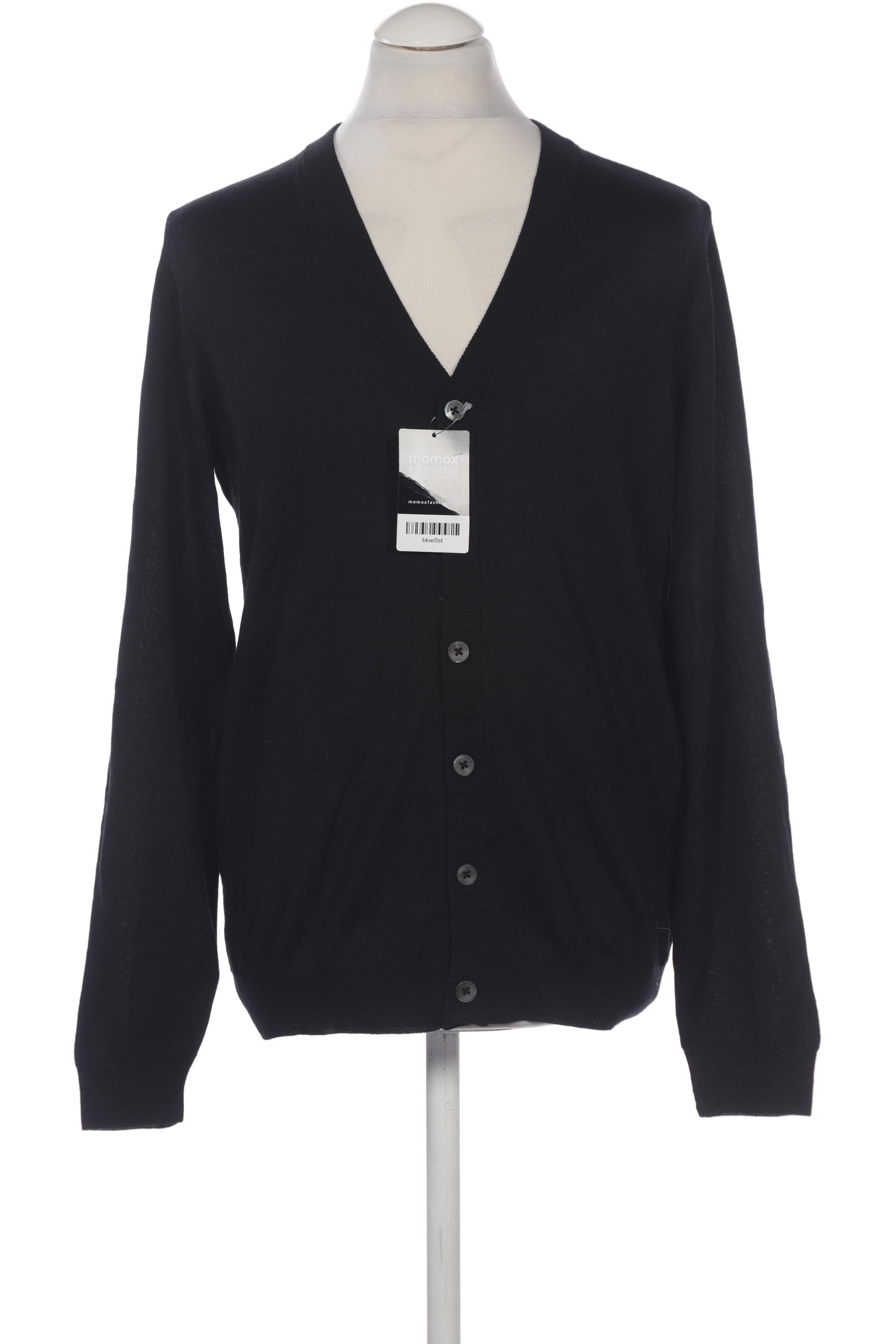 

Boss by Hugo Boss Herren Strickjacke, schwarz, Gr. 52