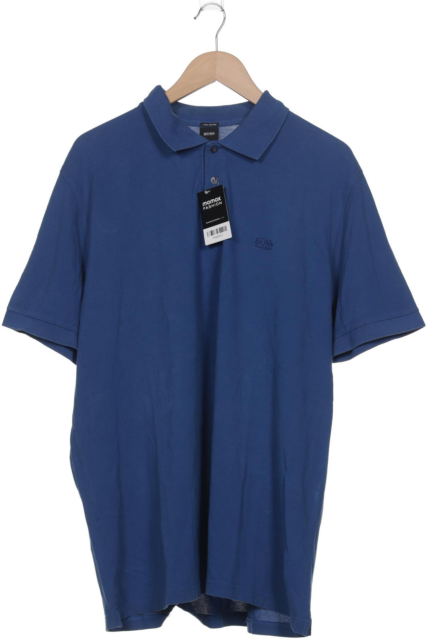 

Boss by Hugo Boss Herren Poloshirt, blau, Gr. 58