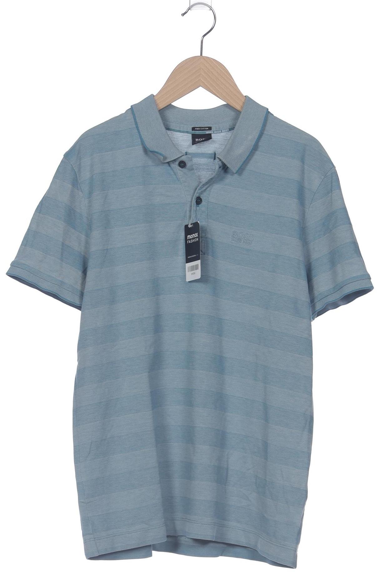 

Boss by Hugo Boss Herren Poloshirt, blau, Gr. 48
