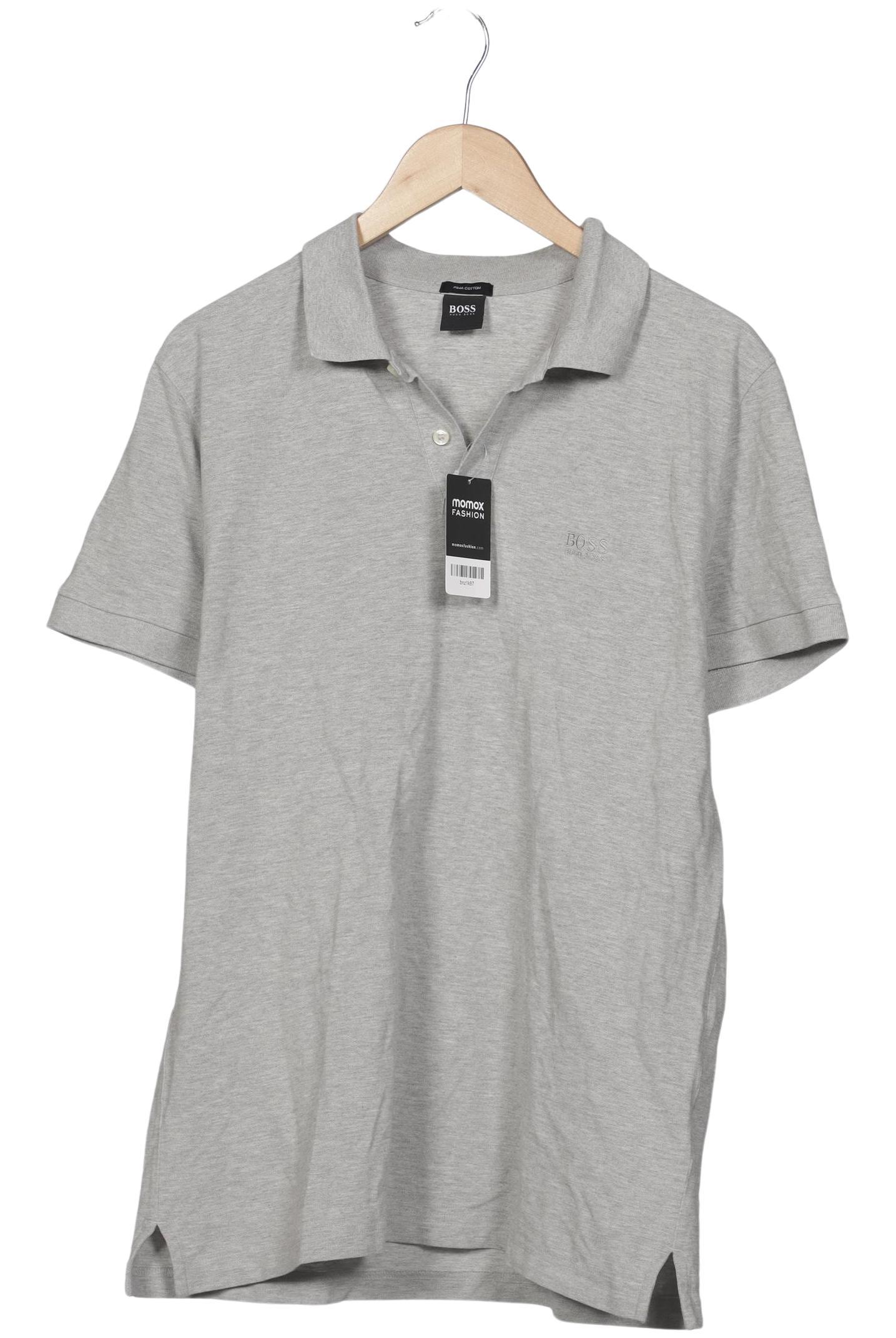 

Boss by Hugo Boss Herren Poloshirt, grau, Gr. 56
