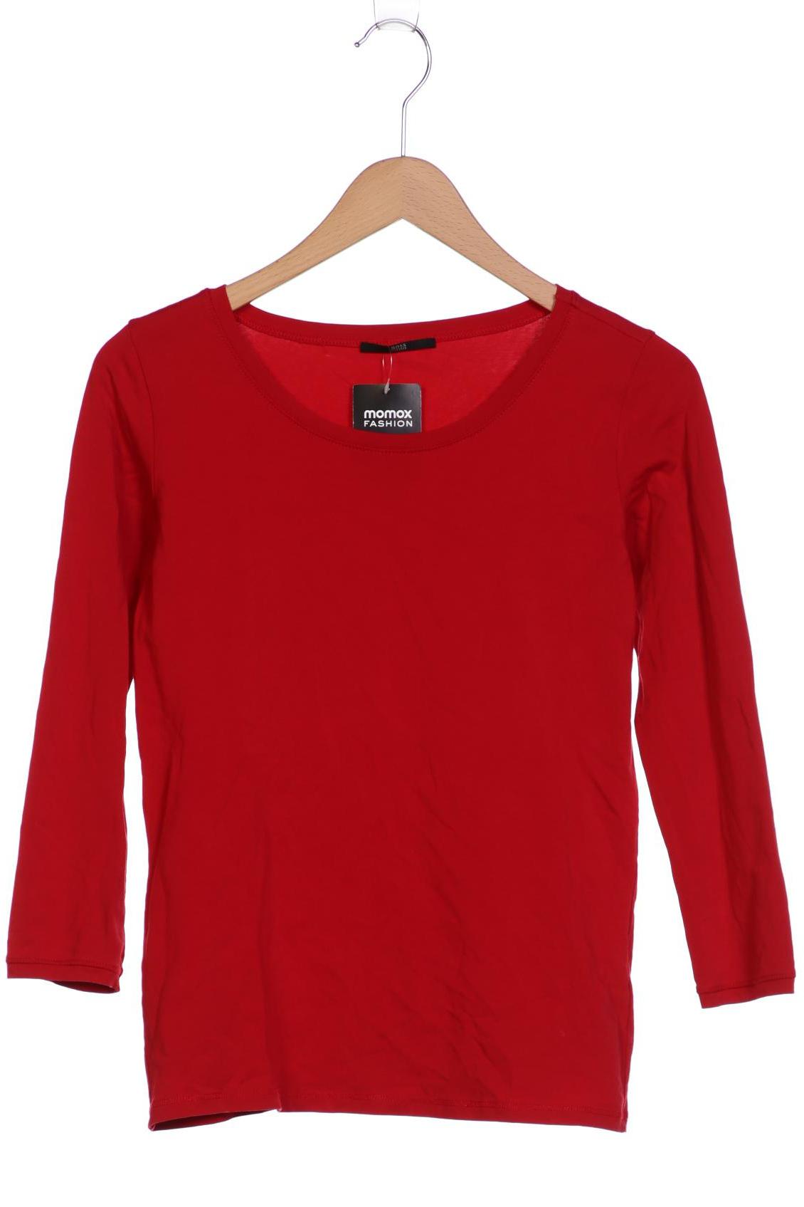 

Boss by Hugo Boss Damen Langarmshirt, rot, Gr. 38