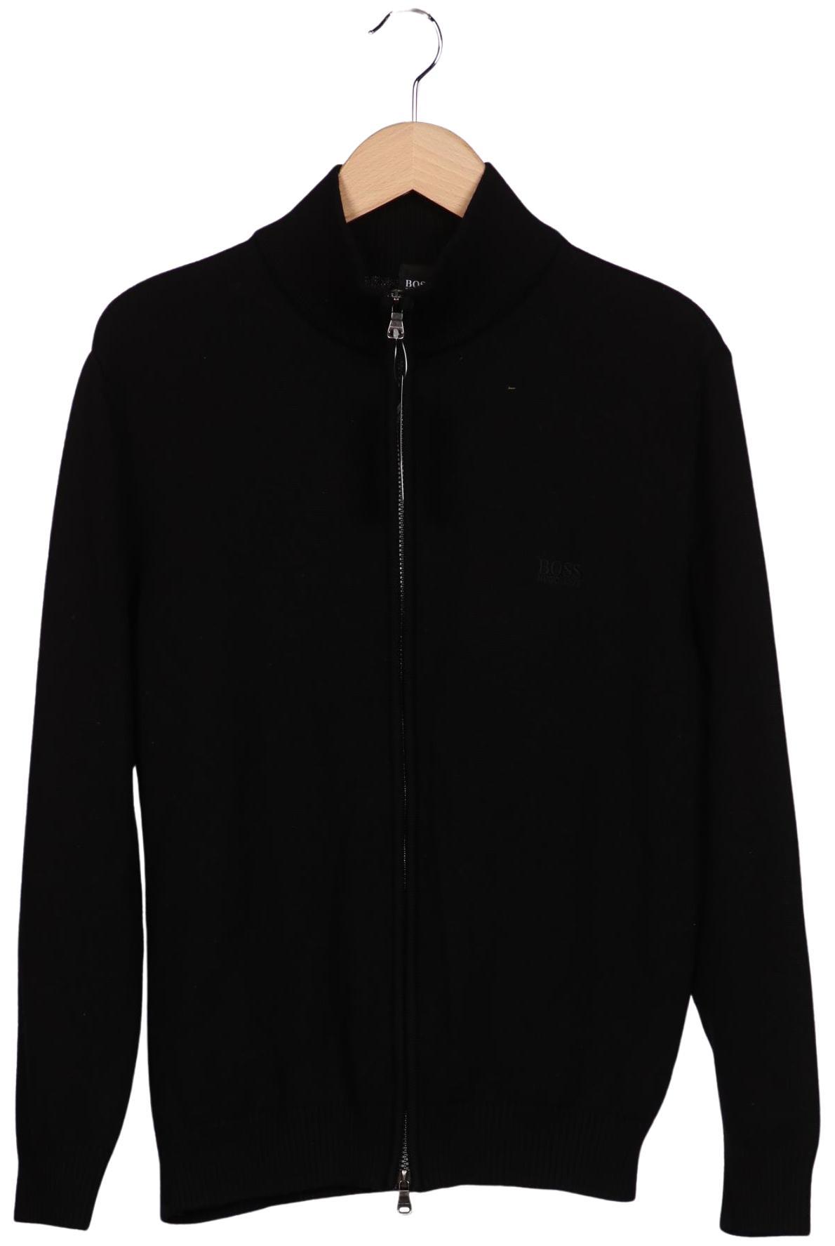 

Boss by Hugo Boss Herren Strickjacke, schwarz, Gr. 48