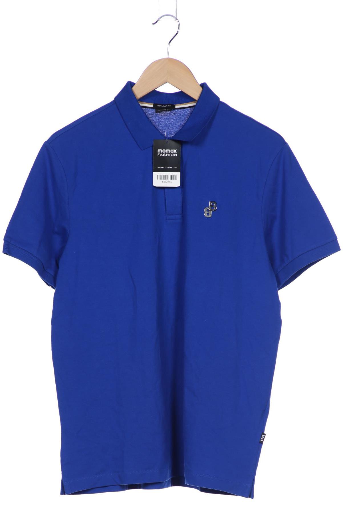 

Boss by Hugo Boss Herren Poloshirt, blau, Gr. 52