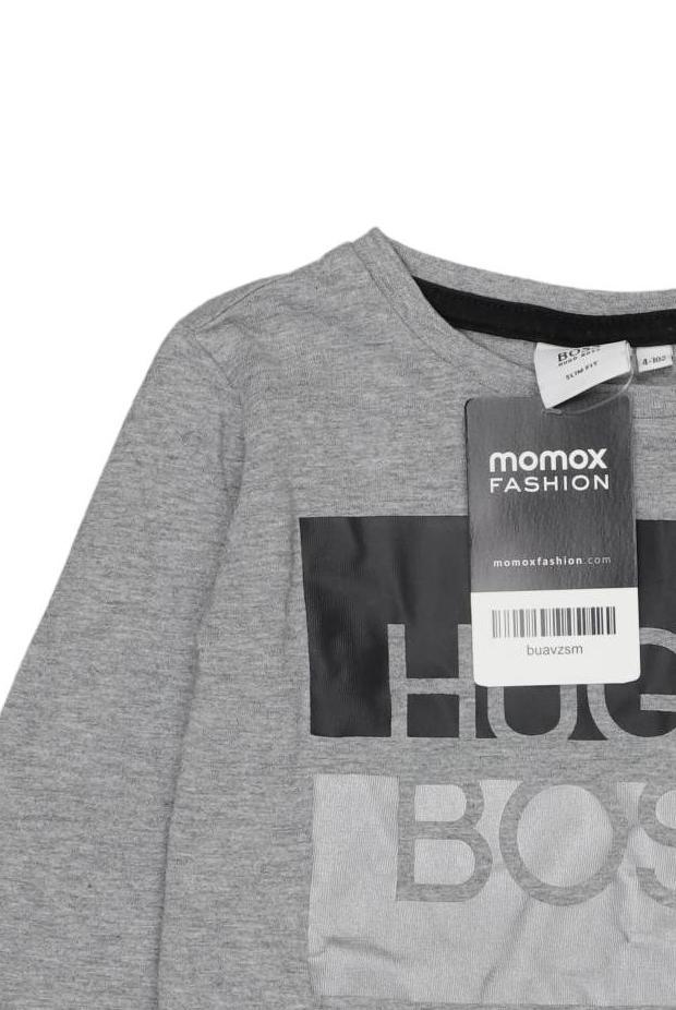 Thumbnail - Boss by Hugo Boss Herren Langarmshirt, grau, Gr. 98