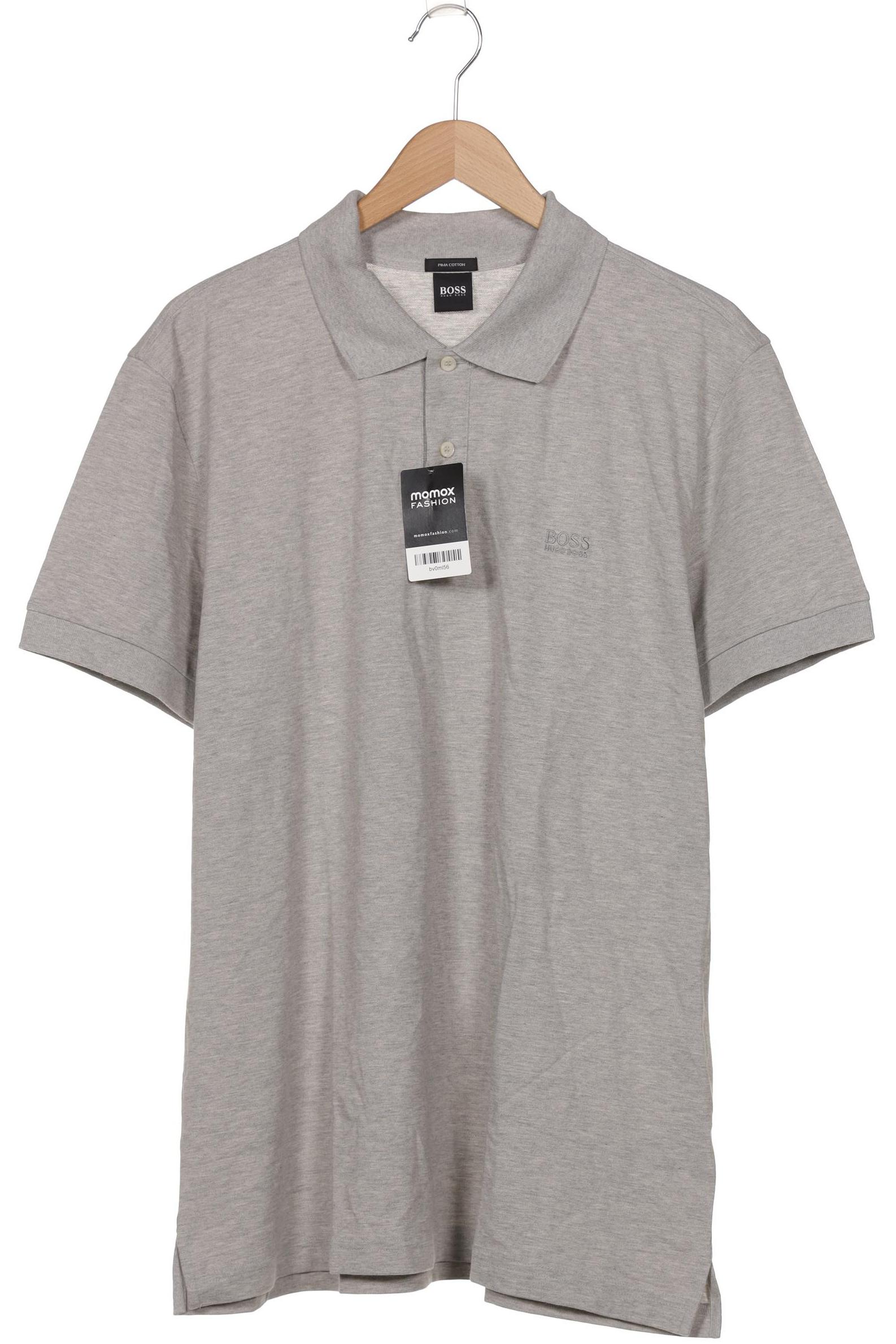 

Boss by Hugo Boss Herren Poloshirt, grau, Gr. 58