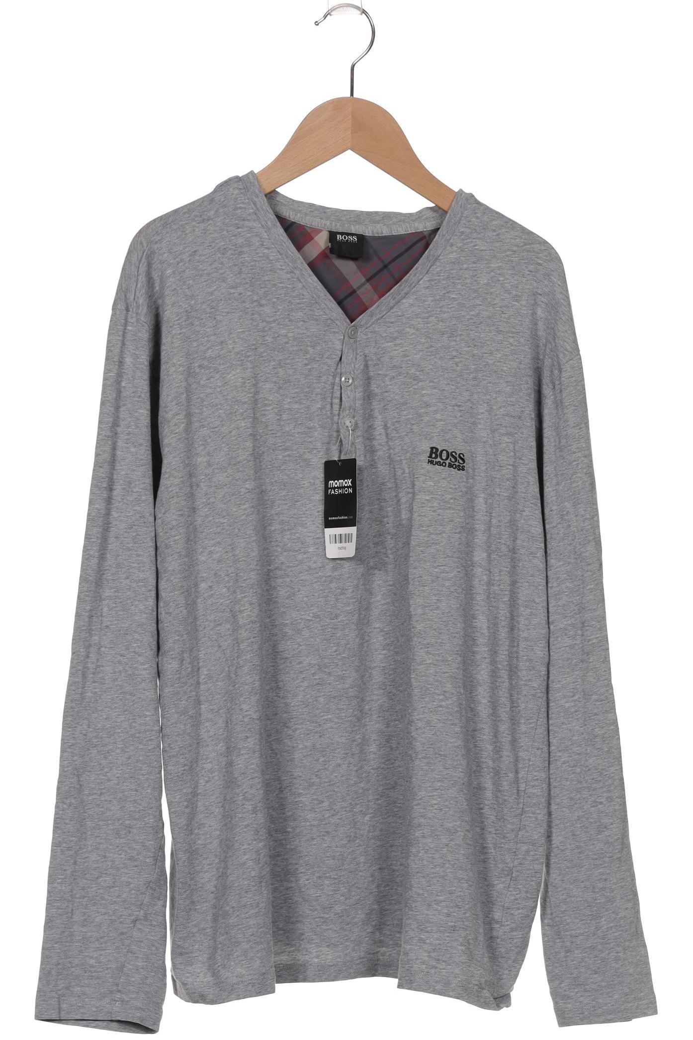 

Boss by Hugo Boss Herren Langarmshirt, grau, Gr. 54