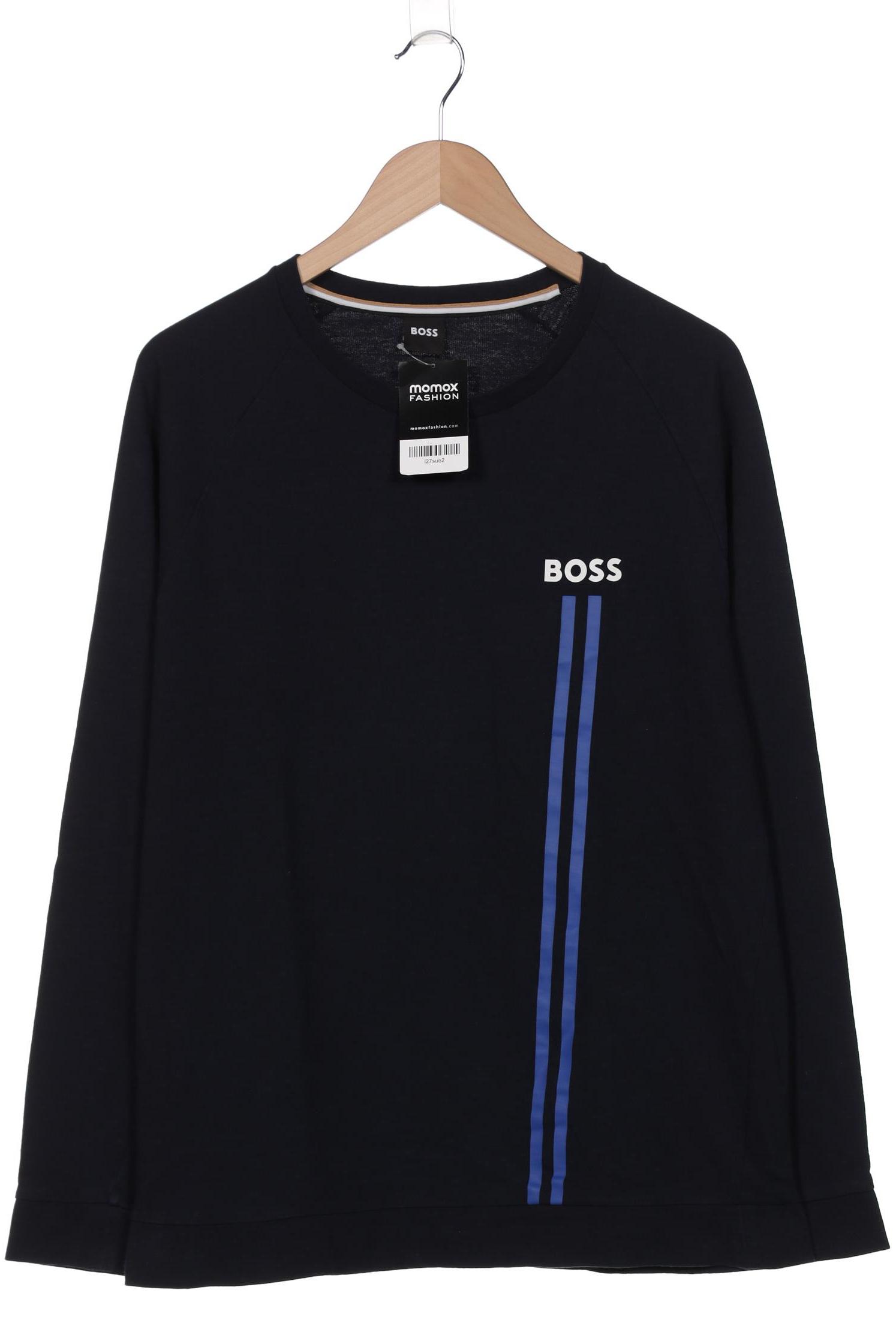 

Boss by Hugo Boss Herren Langarmshirt, marineblau, Gr. 52