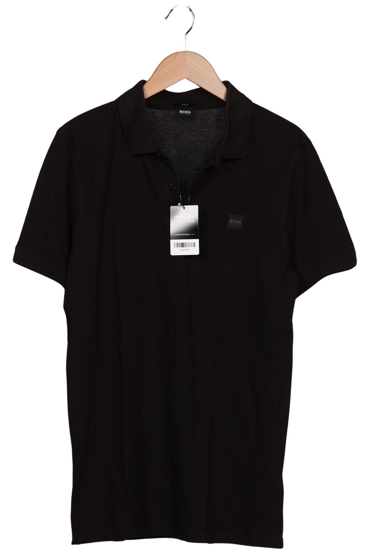 

Boss by Hugo Boss Herren Poloshirt, schwarz, Gr. 52