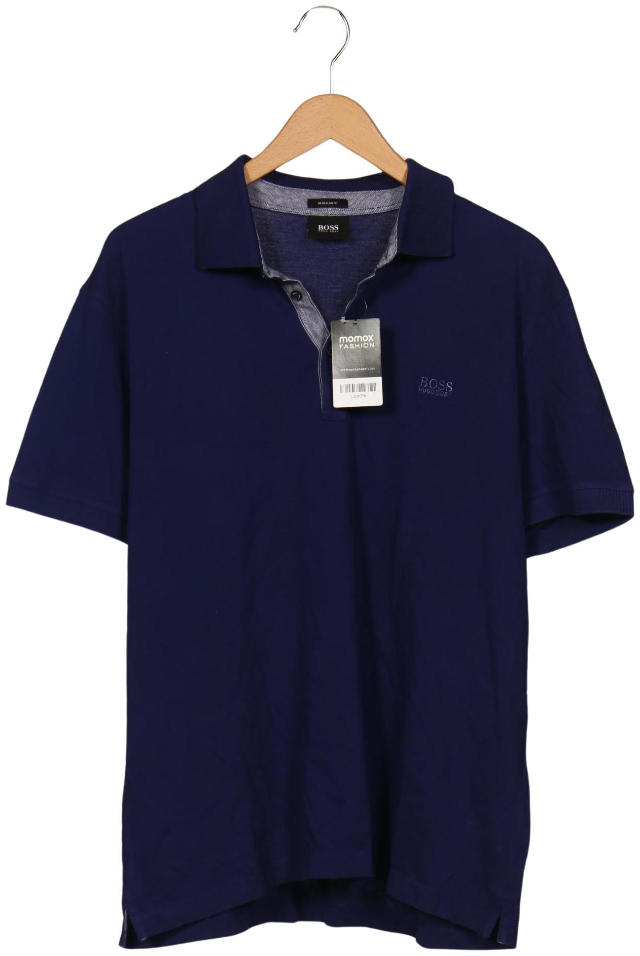 

Boss by Hugo Boss Herren Langarmshirt, blau, Gr. 56