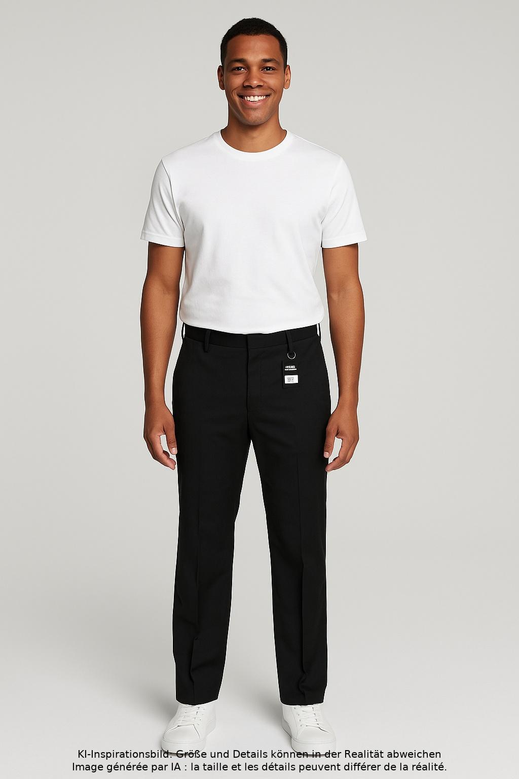 

Boss by Hugo Boss Herren Stoffhose, schwarz, Gr. 48