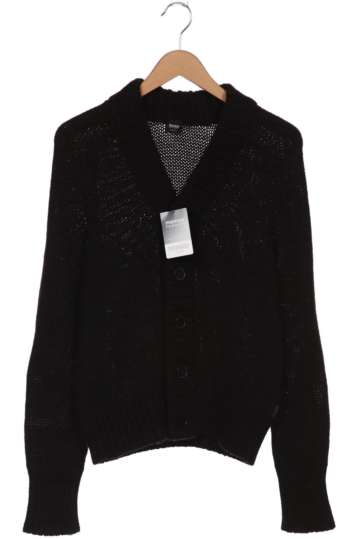 

Boss by Hugo Boss Herren Strickjacke, schwarz, Gr. 46