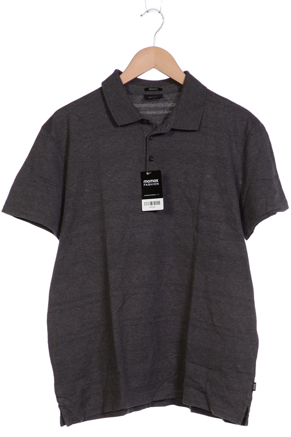 

Boss by Hugo Boss Herren Poloshirt, grau, Gr. 56