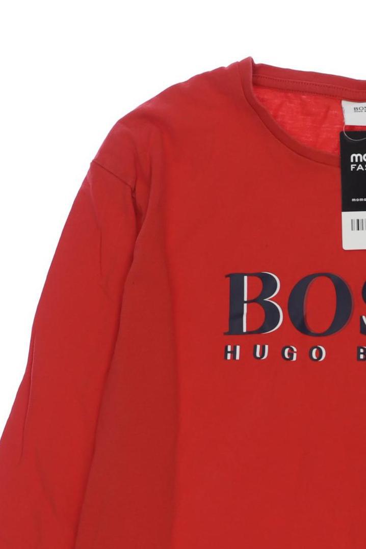 Thumbnail - Boss by Hugo Boss Jungen Langarmshirt, rot, Gr. 176