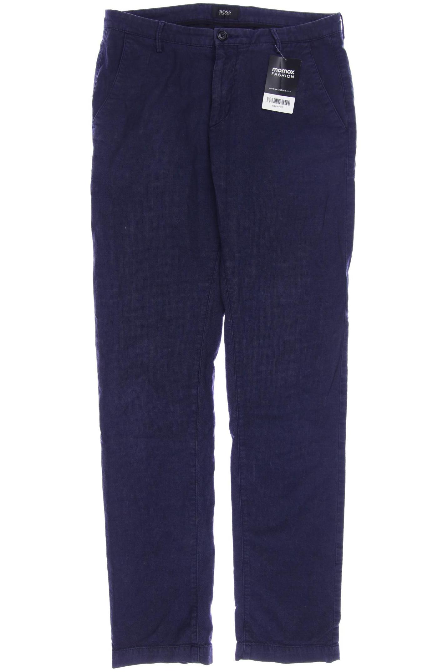 

Boss by Hugo Boss Herren Stoffhose, marineblau, Gr. 46