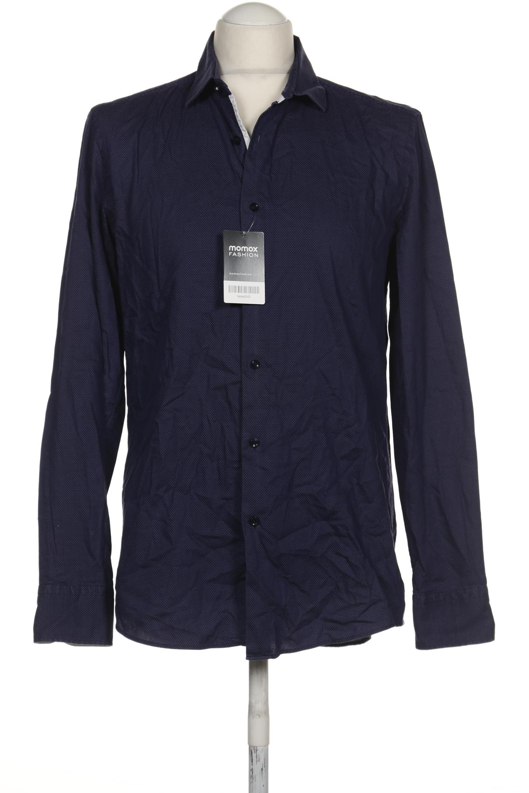 

BOSS by Hugo Boss Herren Hemd, marineblau