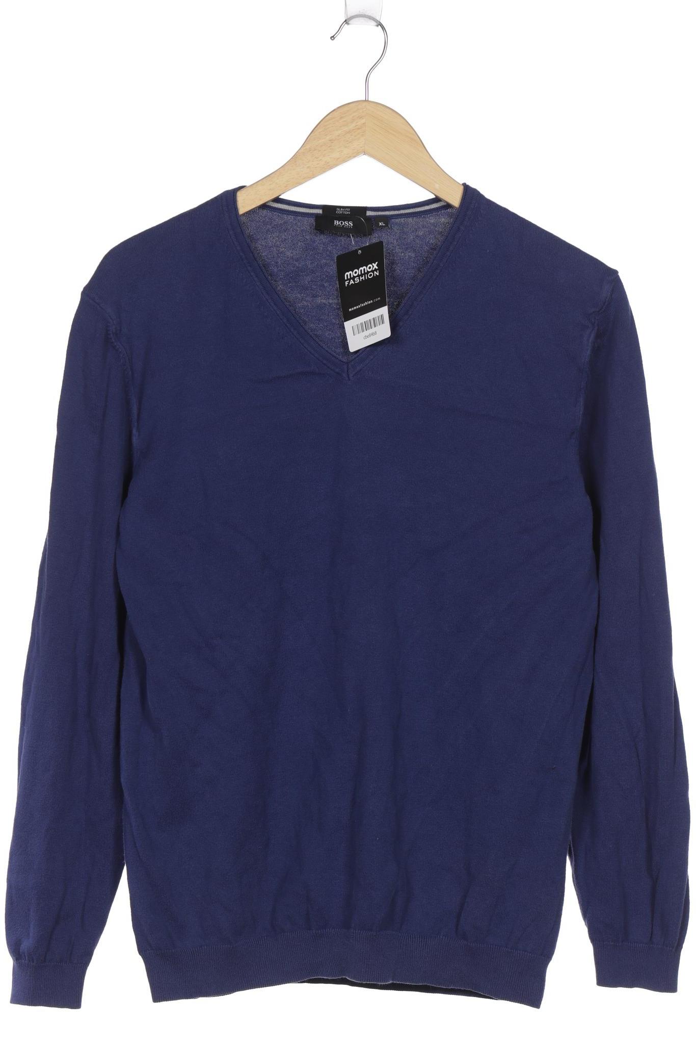 

Boss by Hugo Boss Herren Pullover, blau, Gr. 54