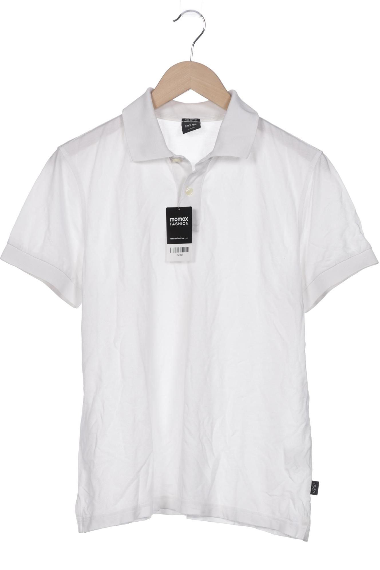 

Boss by Hugo Boss Herren Poloshirt, weiß, Gr. 48