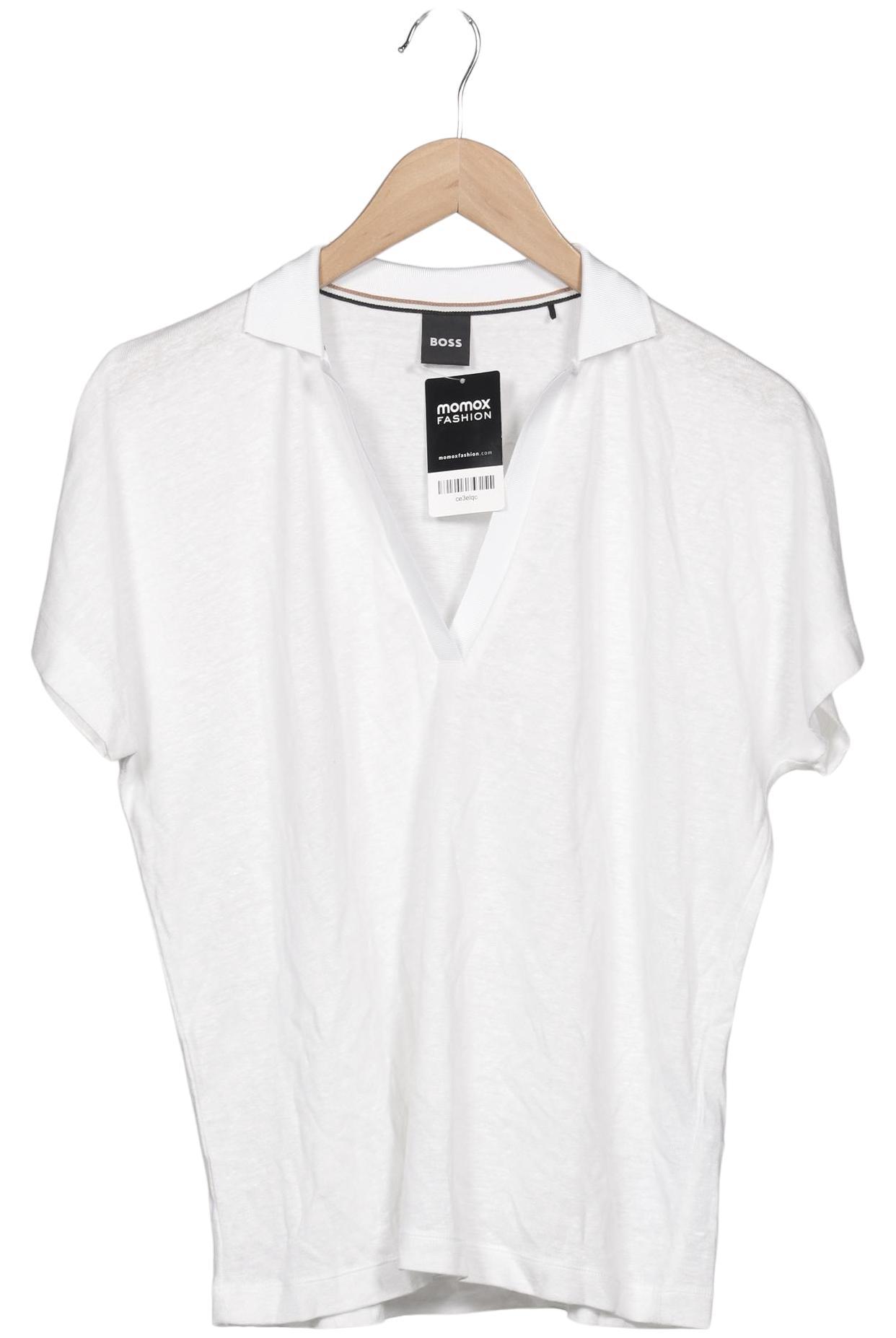

Boss by Hugo Boss Damen Poloshirt, weiß, Gr. 38